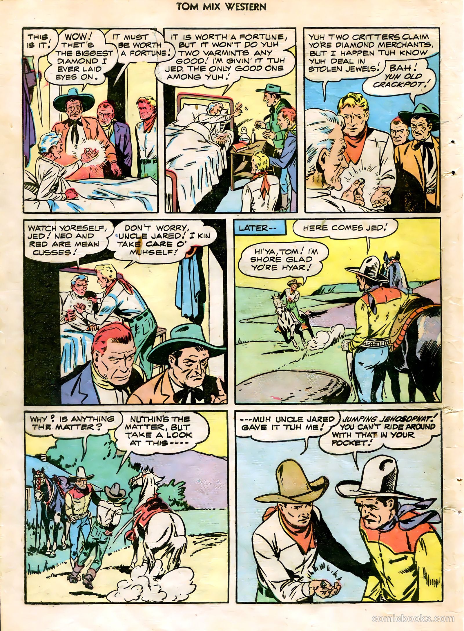 Tom Mix Western #5 — page 44 of 52