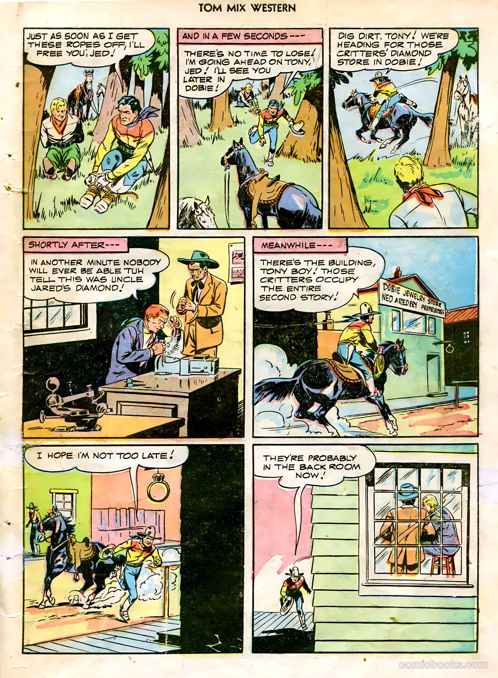 Tom Mix Western #5 — page 47 of 52