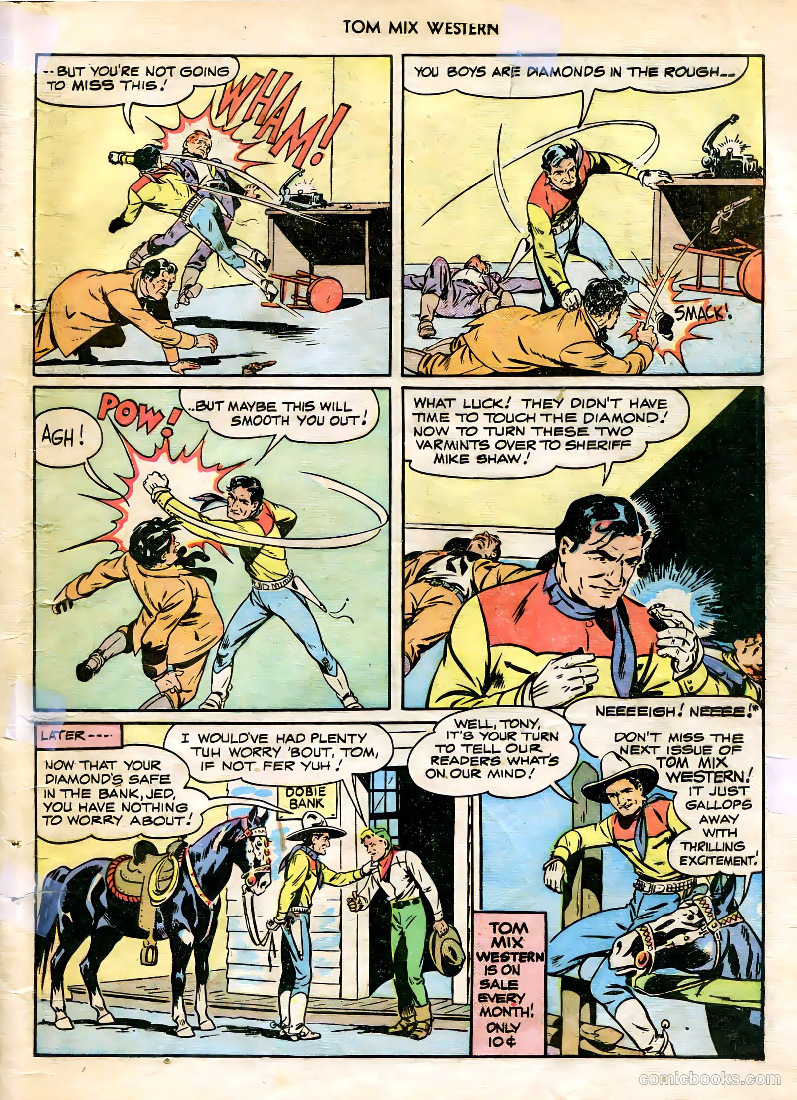 Tom Mix Western #5 — page 49 of 52
