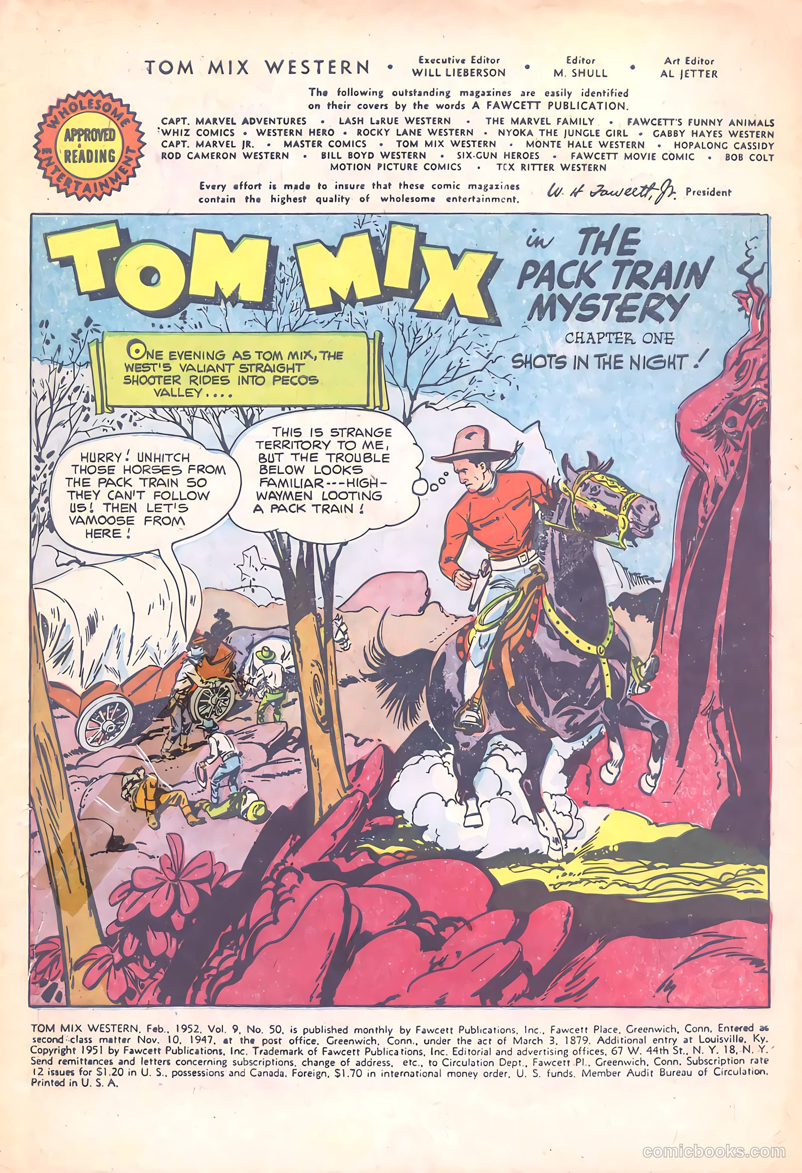 Tom Mix Western #50 — page 3 of 36