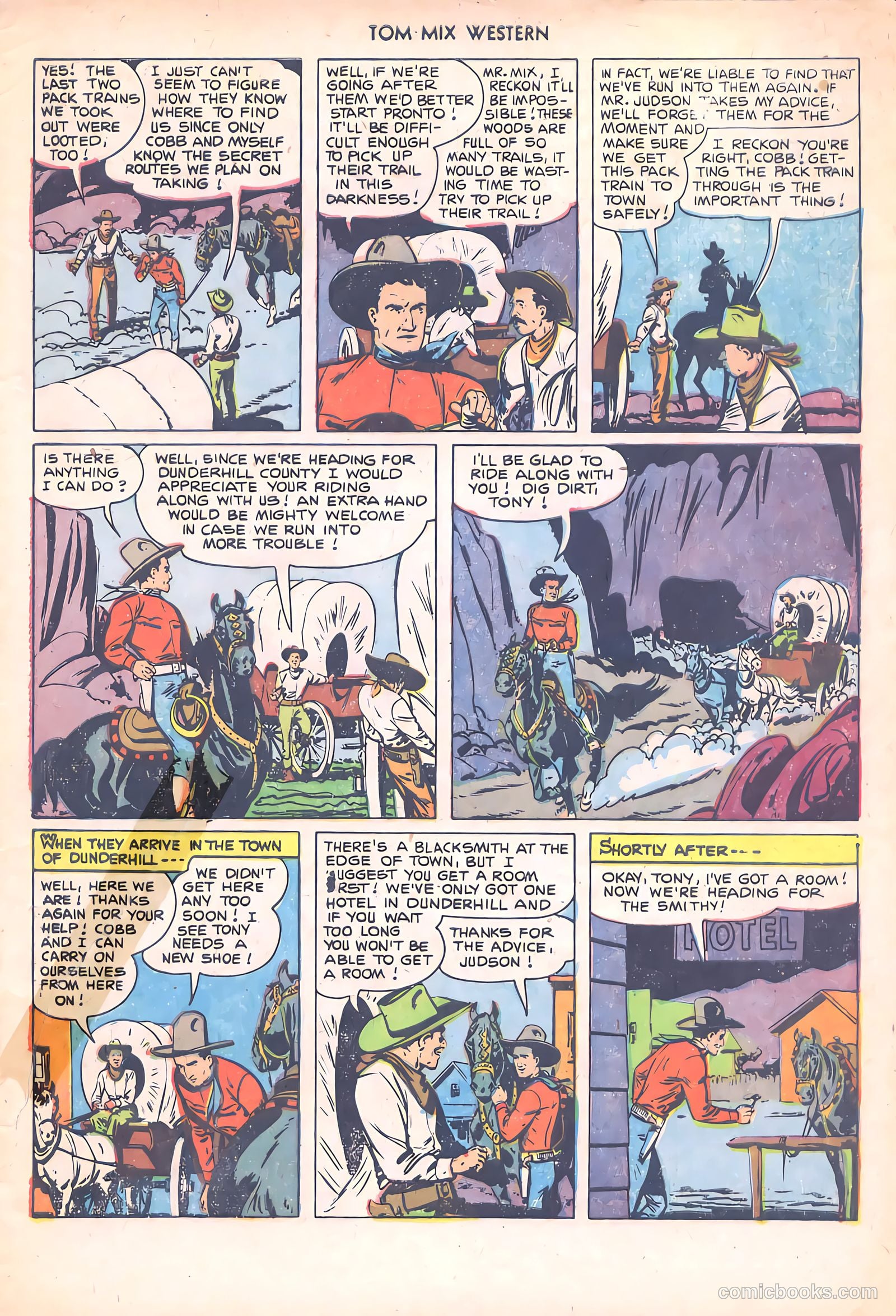 Tom Mix Western #50 — page 5 of 36