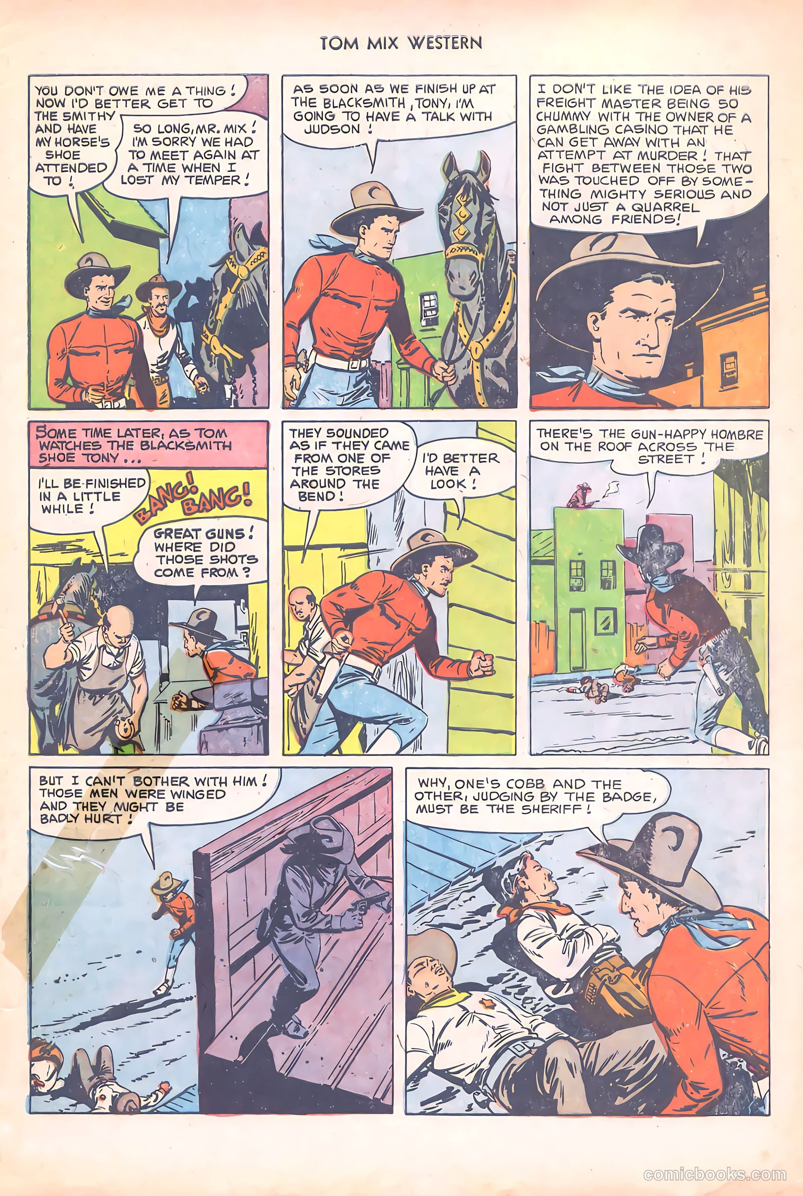 Tom Mix Western #50 — page 7 of 36