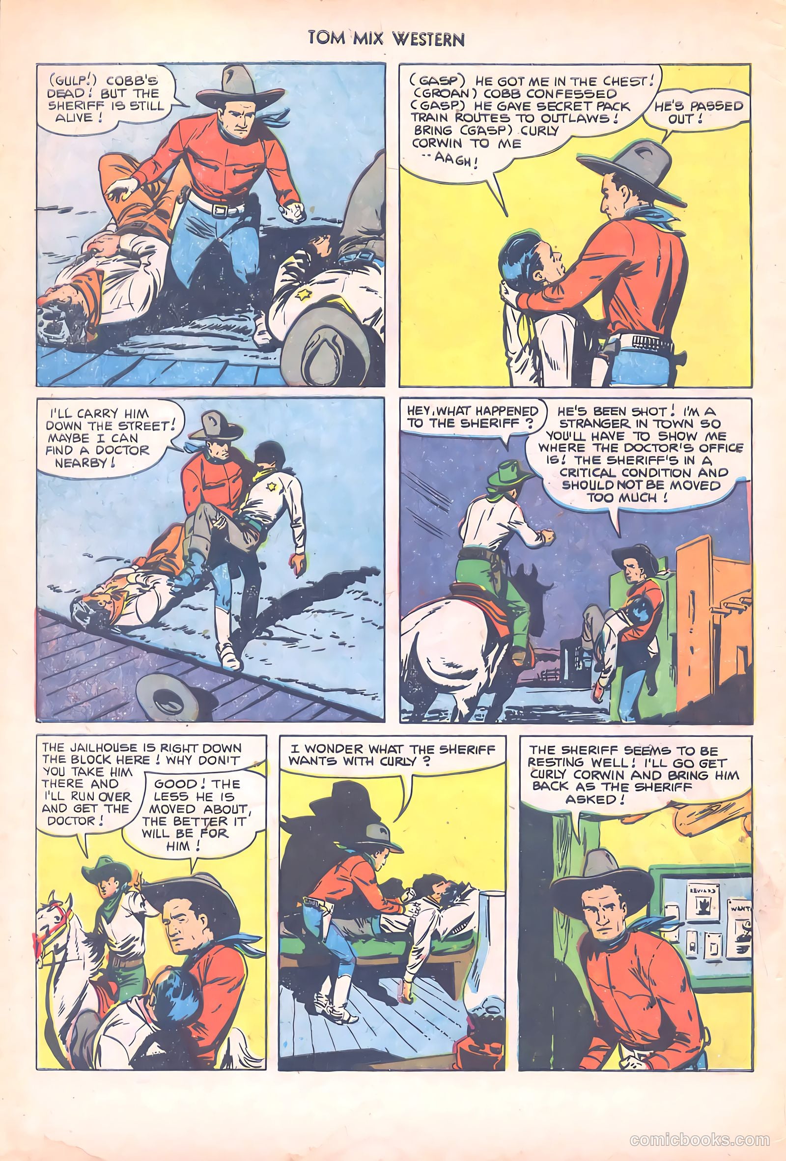 Tom Mix Western #50 — page 8 of 36