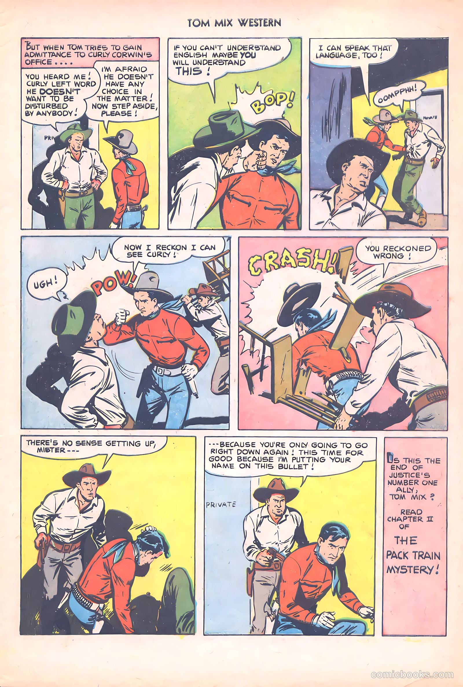 Tom Mix Western #50 — page 9 of 36