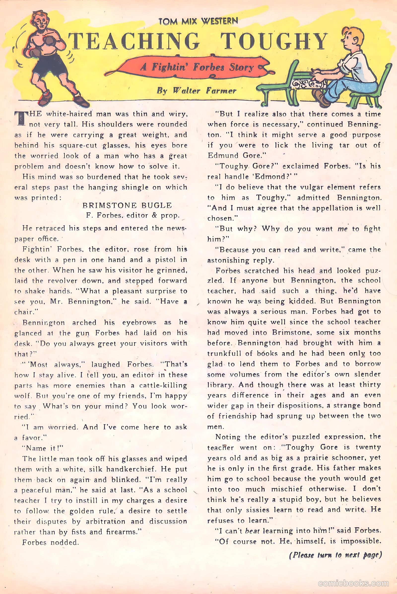 Tom Mix Western #50 — page 12 of 36