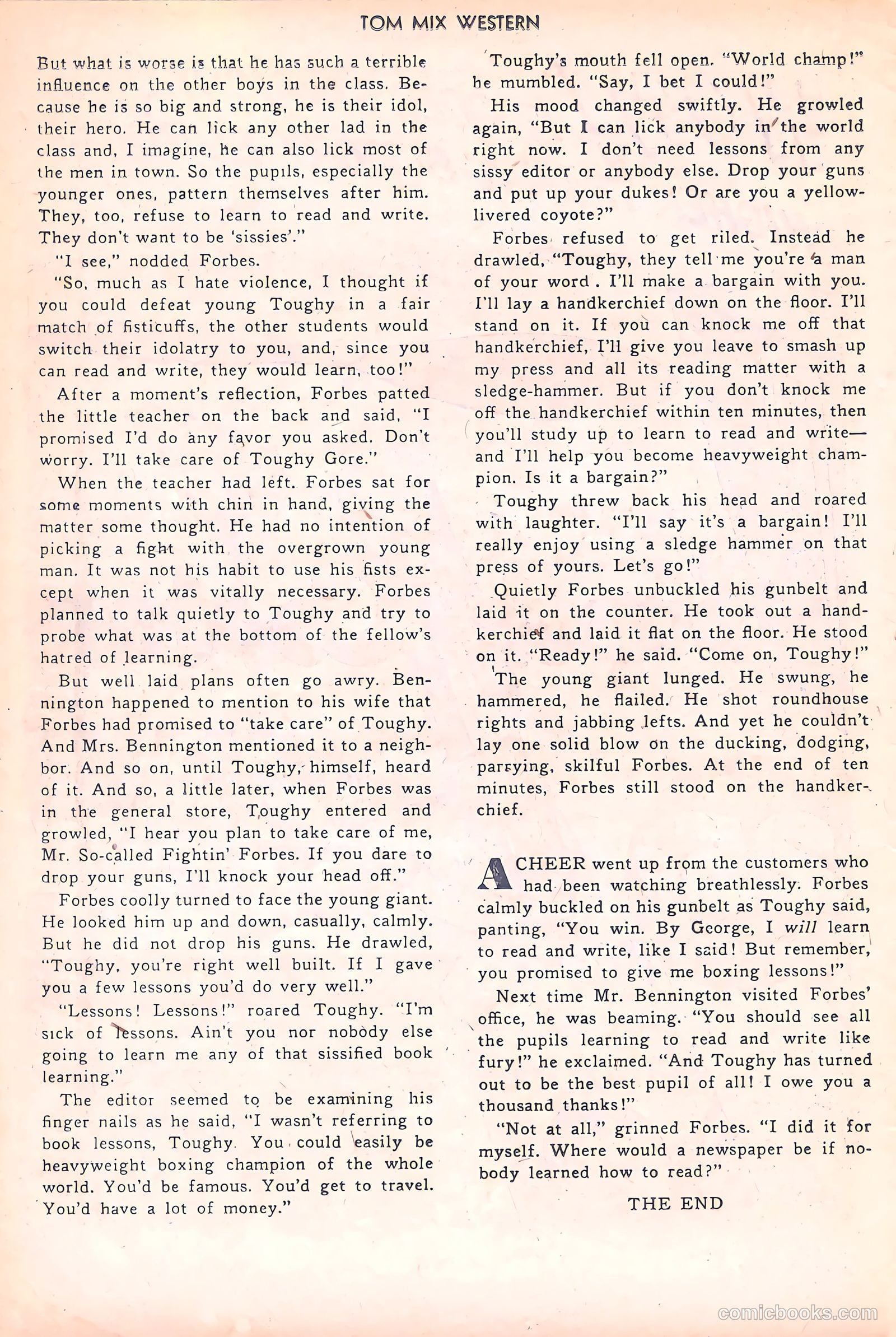 Tom Mix Western #50 — page 14 of 36