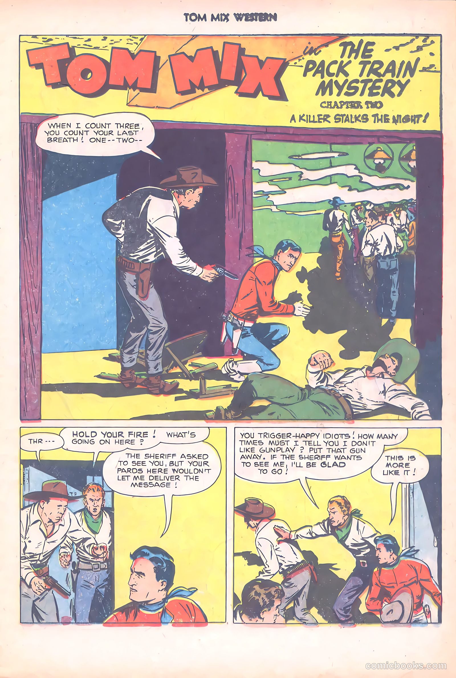 Tom Mix Western #50 — page 15 of 36