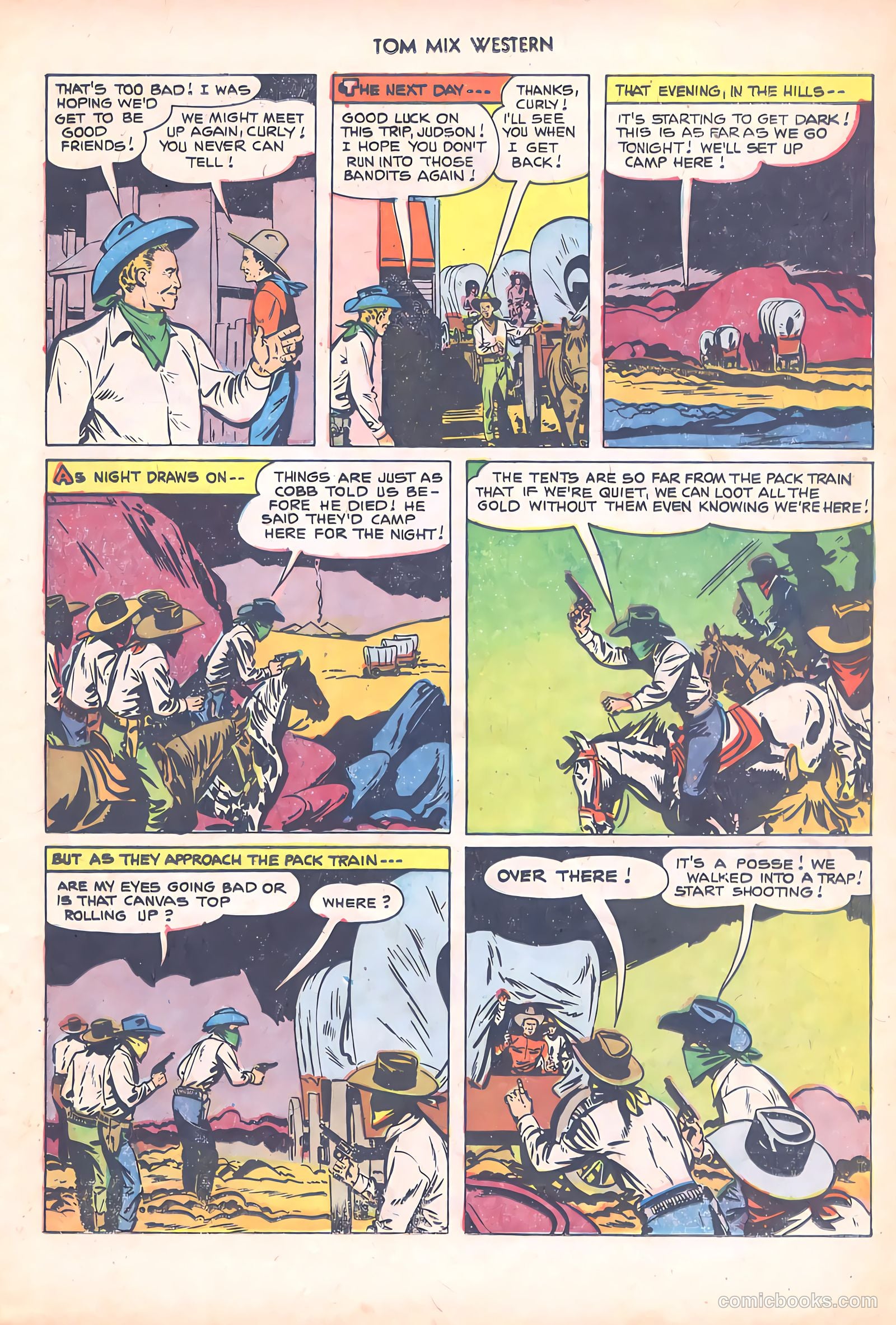 Tom Mix Western #50 — page 17 of 36