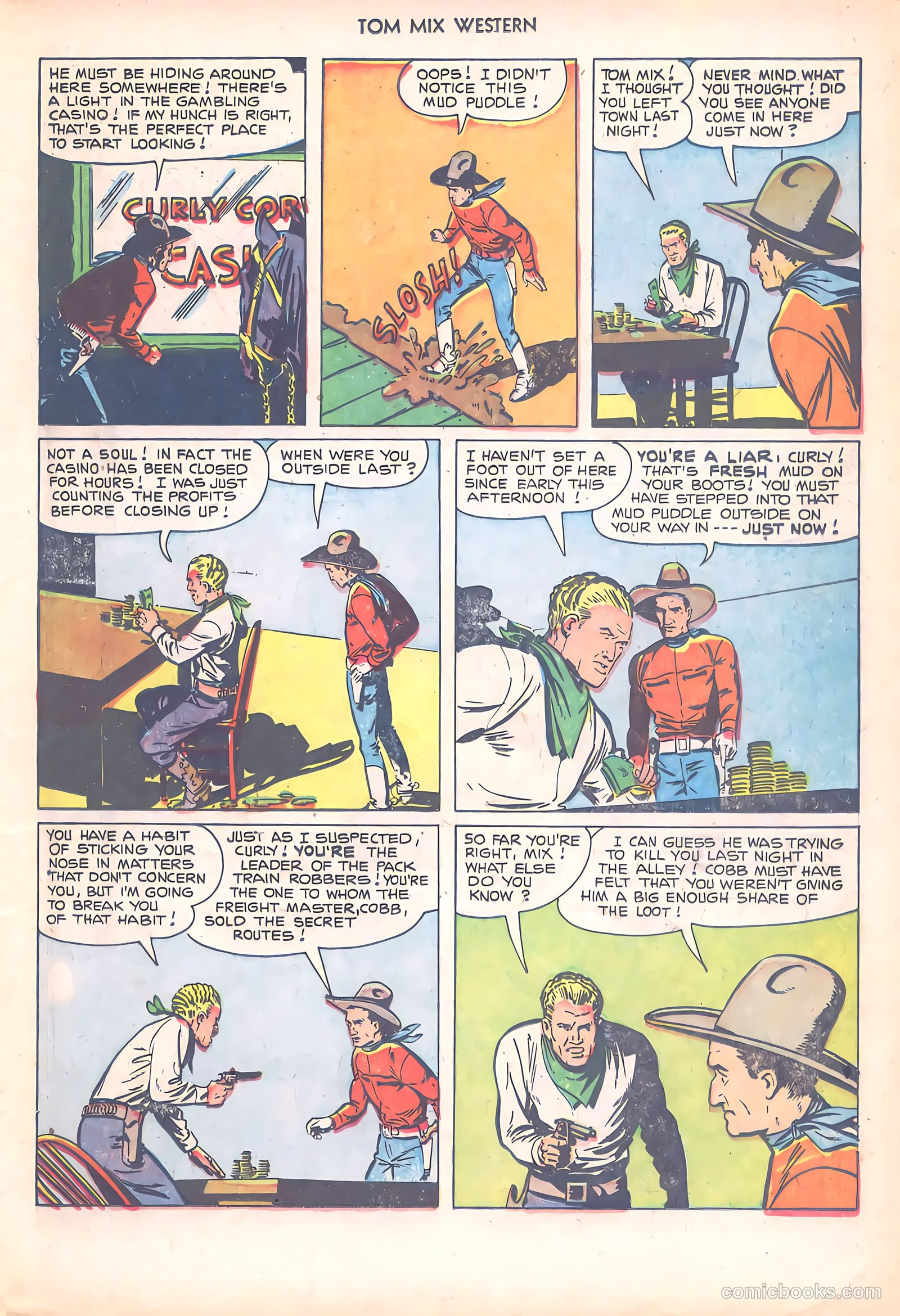 Tom Mix Western #50 — page 19 of 36