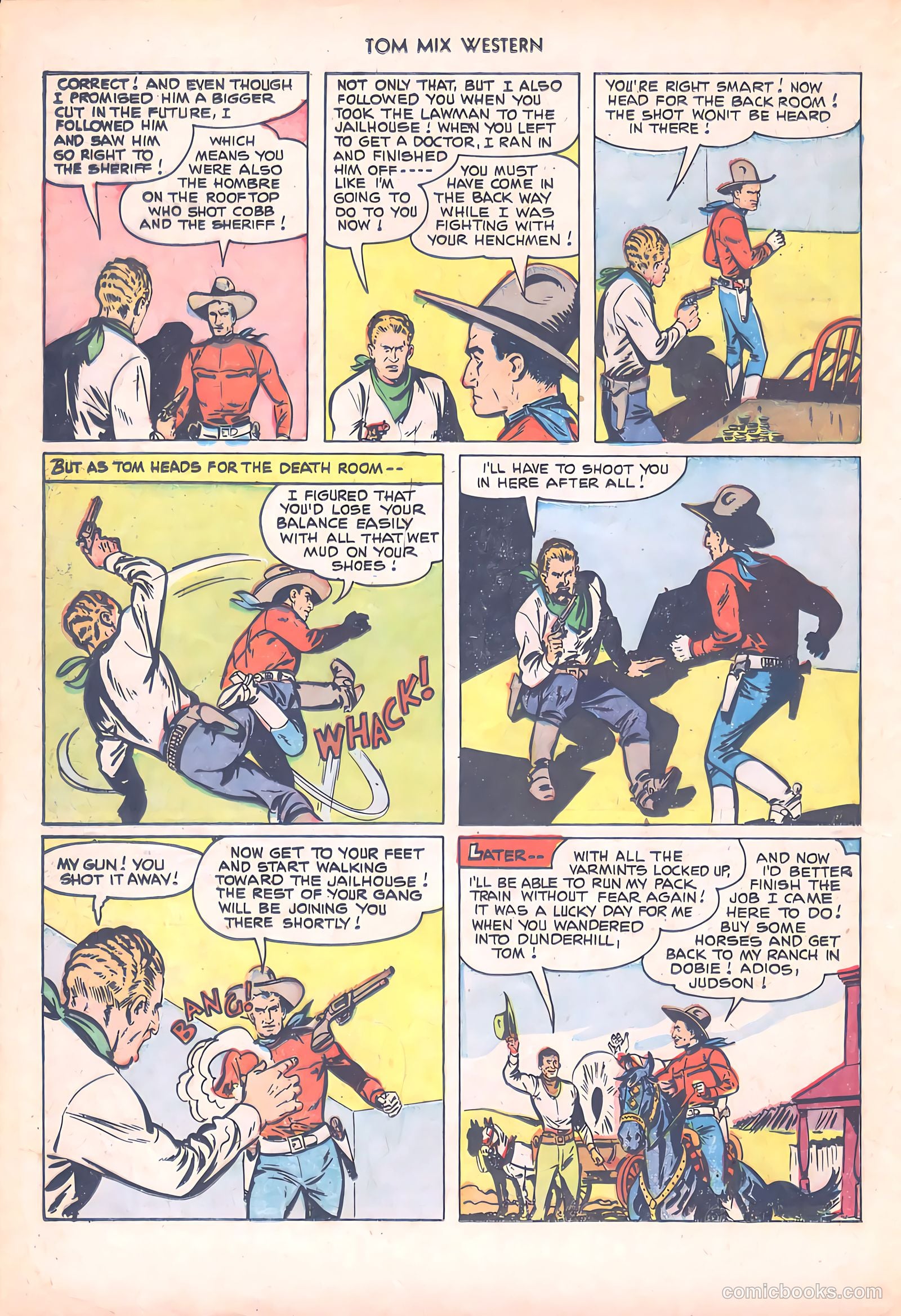 Tom Mix Western #50 — page 20 of 36