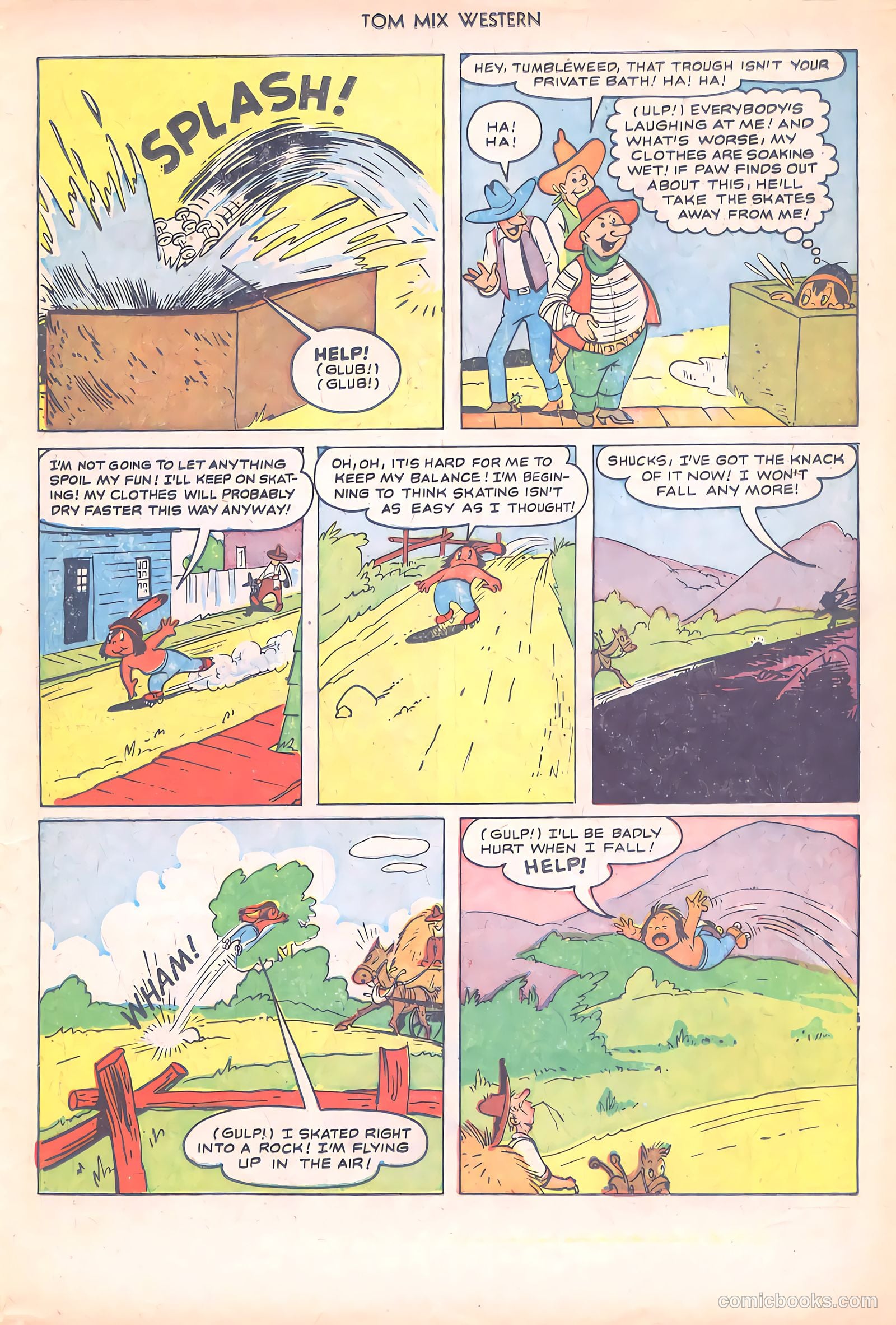 Tom Mix Western #50 — page 23 of 36