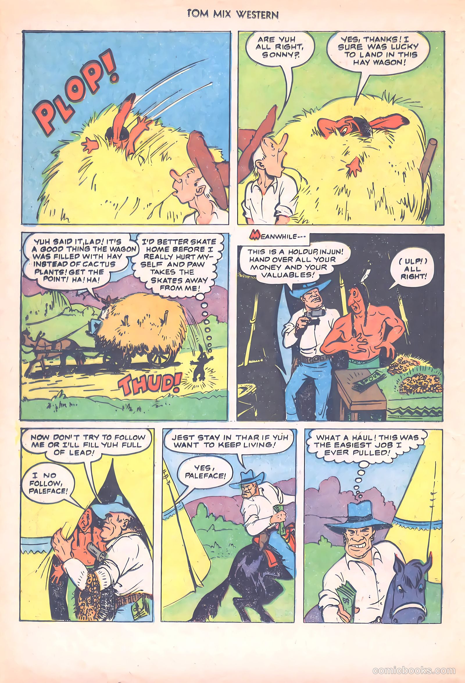 Tom Mix Western #50 — page 24 of 36