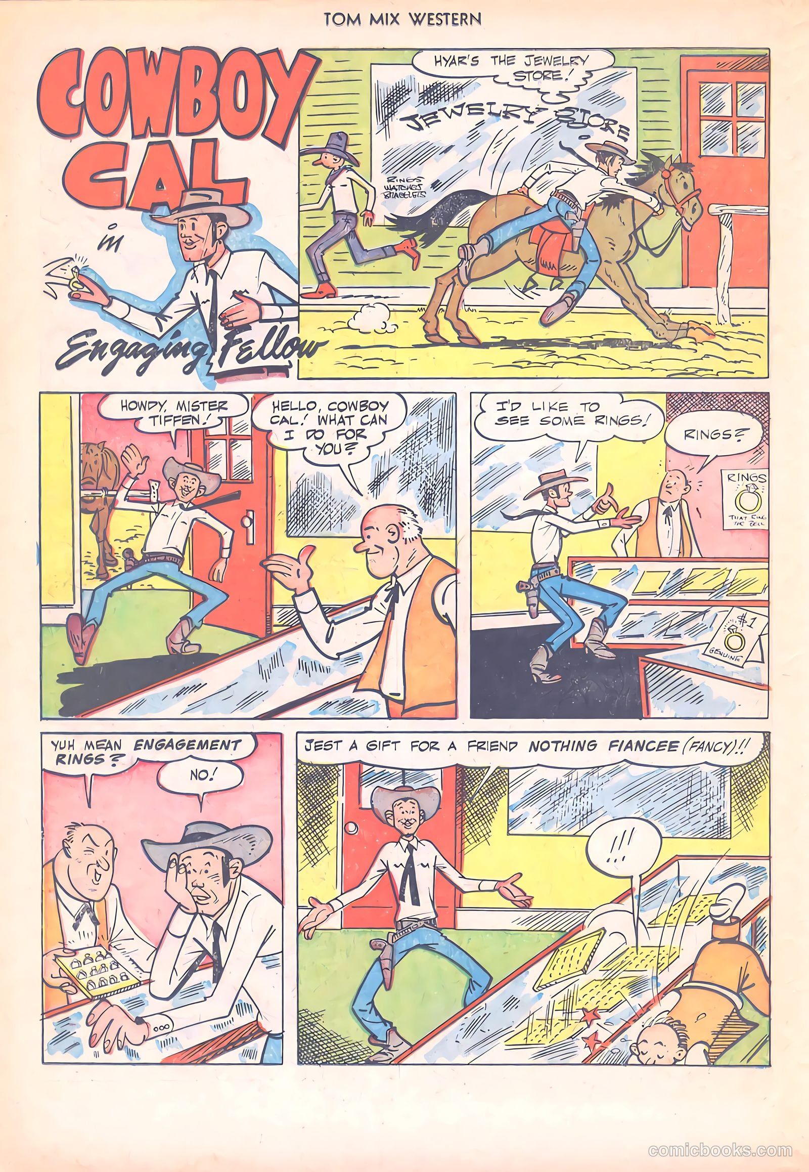 Tom Mix Western #50 — page 26 of 36