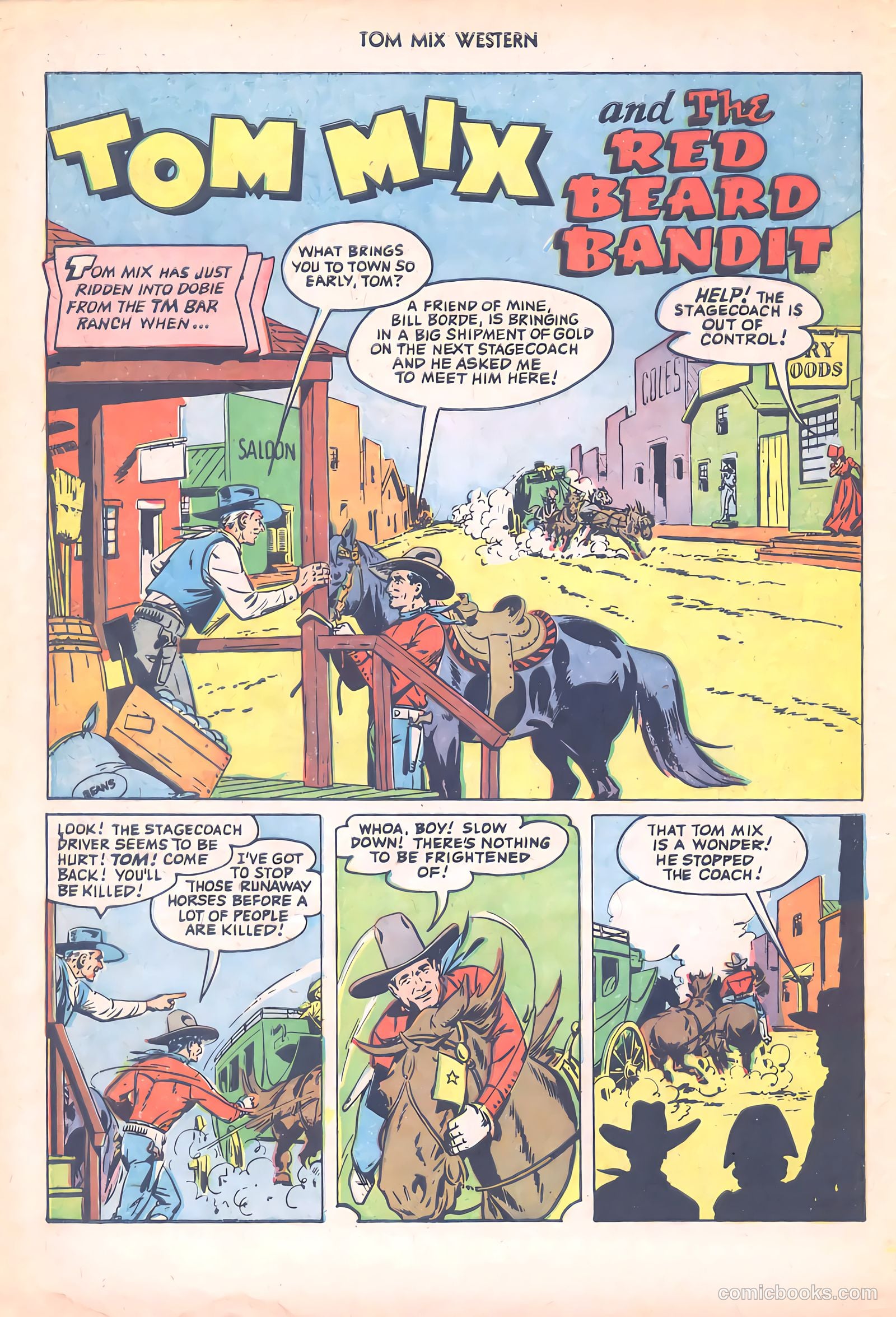 Tom Mix Western #50 — page 28 of 36