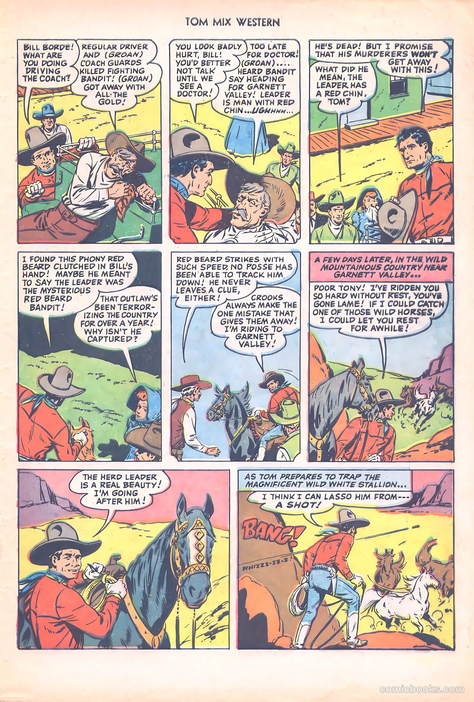 Tom Mix Western #50 — page 29 of 36