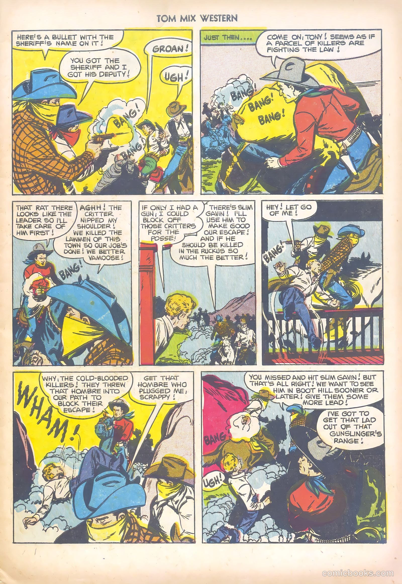 Tom Mix Western #51 — page 5 of 36