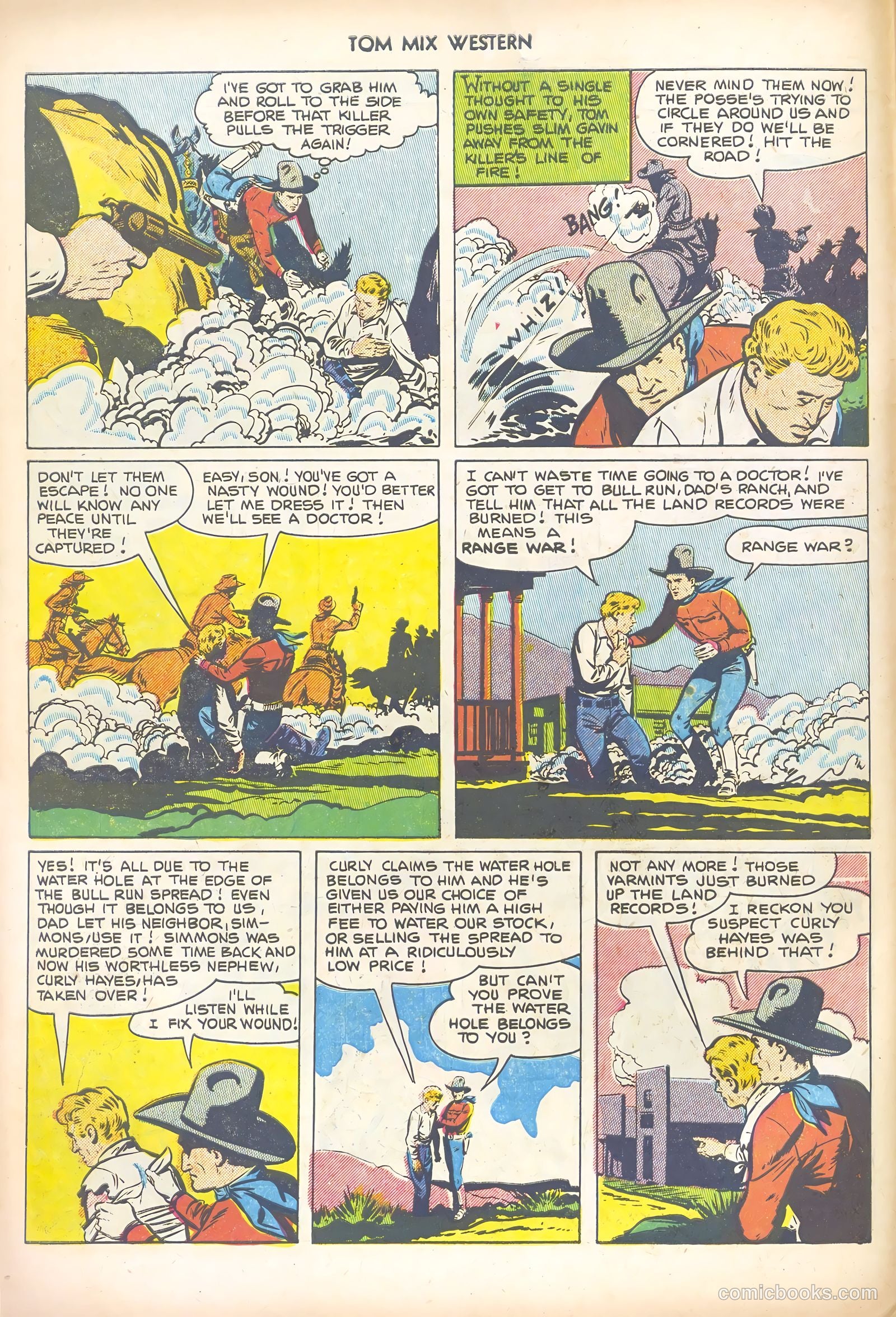 Tom Mix Western #51 — page 6 of 36