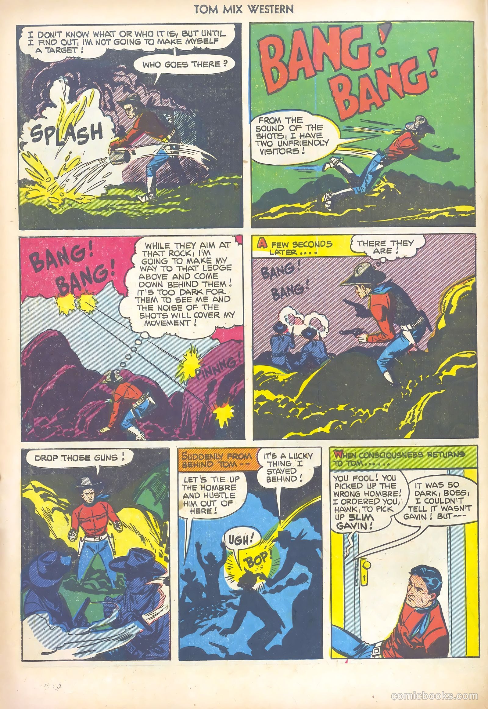 Tom Mix Western #51 — page 8 of 36