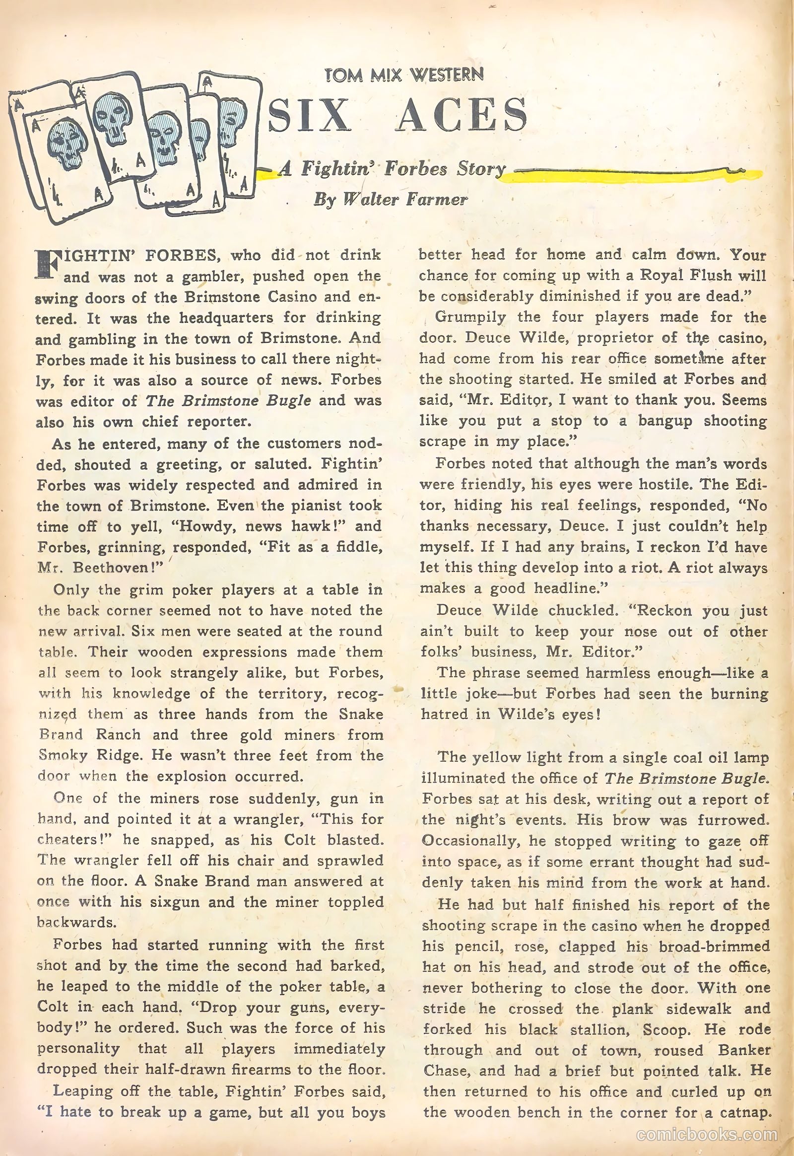 Tom Mix Western #51 — page 12 of 36