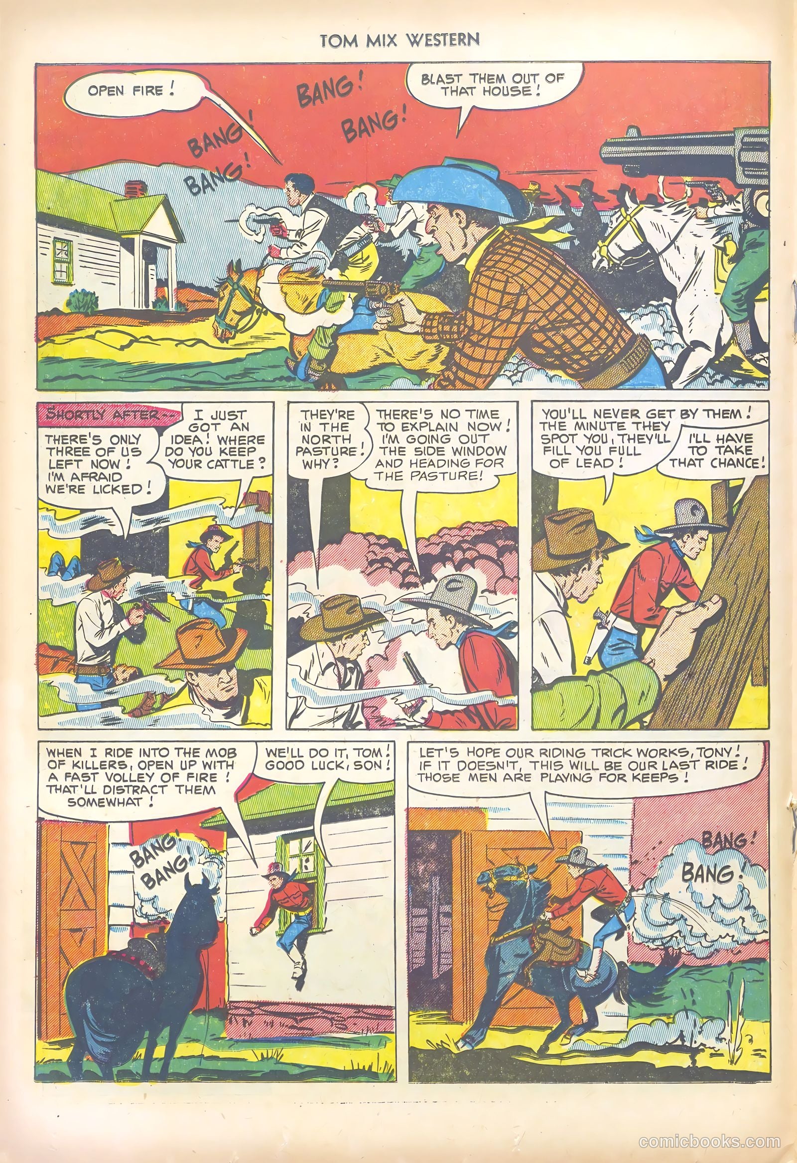 Tom Mix Western #51 — page 18 of 36