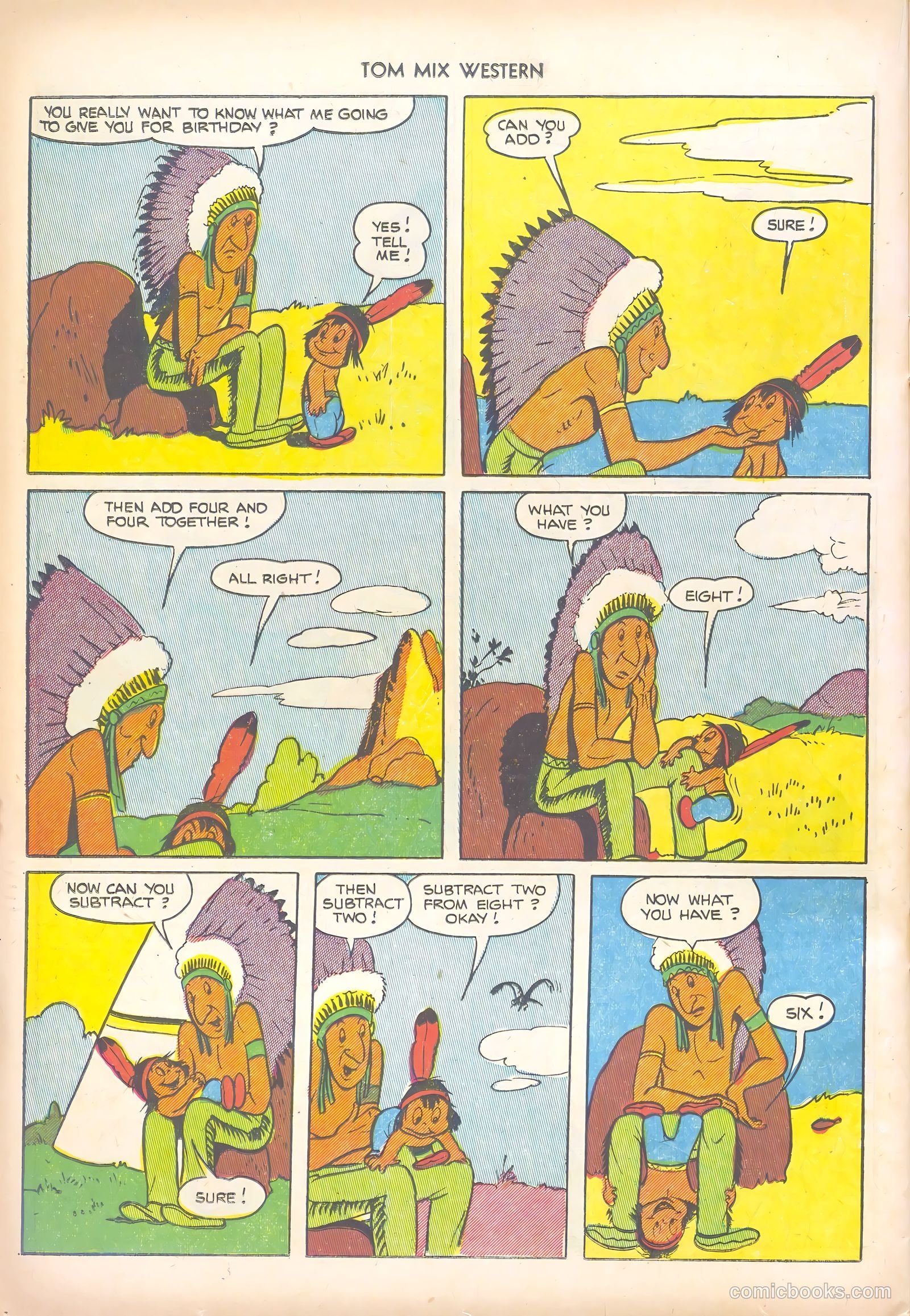 Tom Mix Western #51 — page 24 of 36