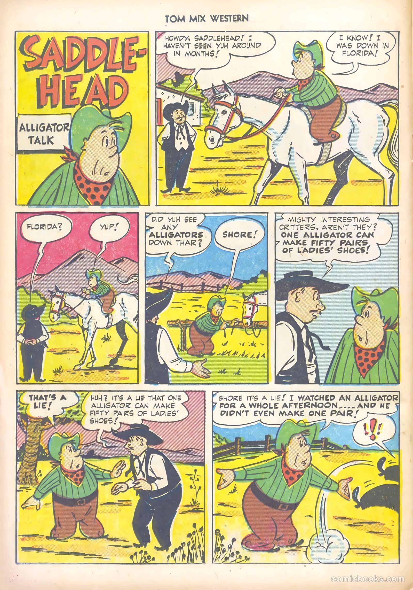 Tom Mix Western #51 — page 26 of 36
