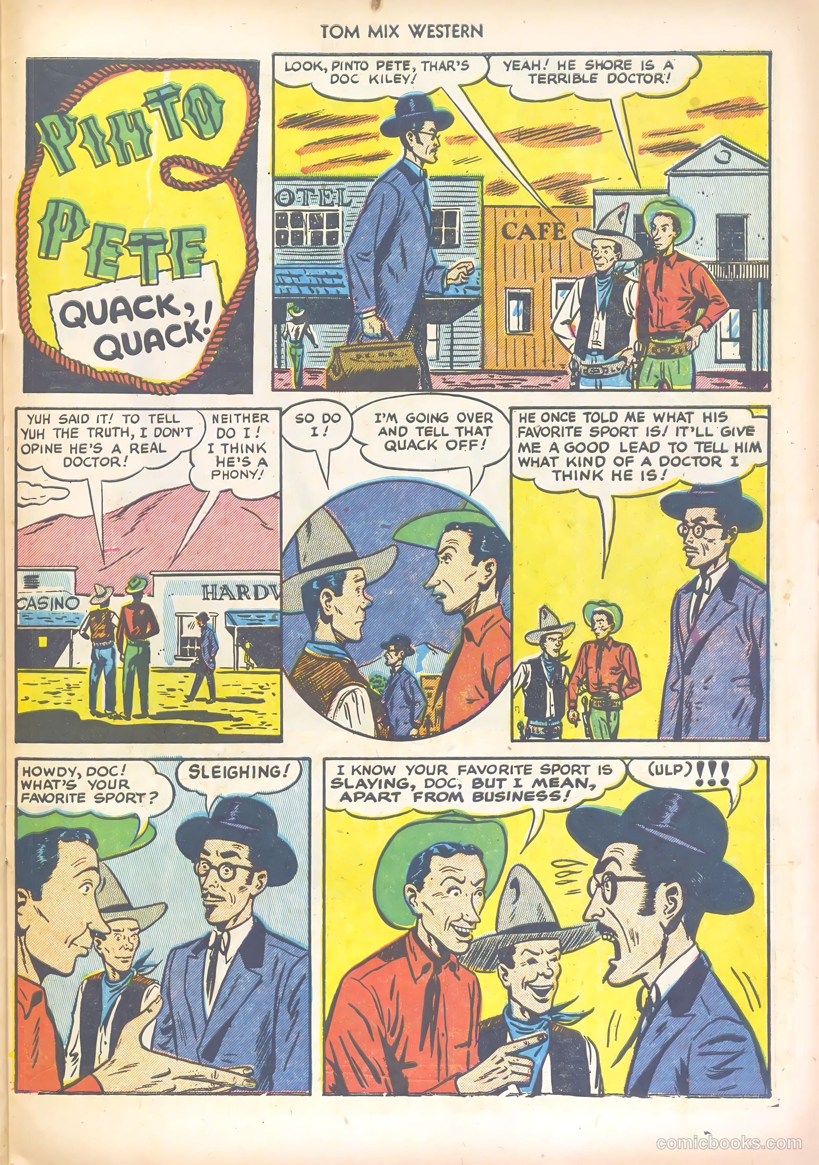 Tom Mix Western #51 — page 27 of 36