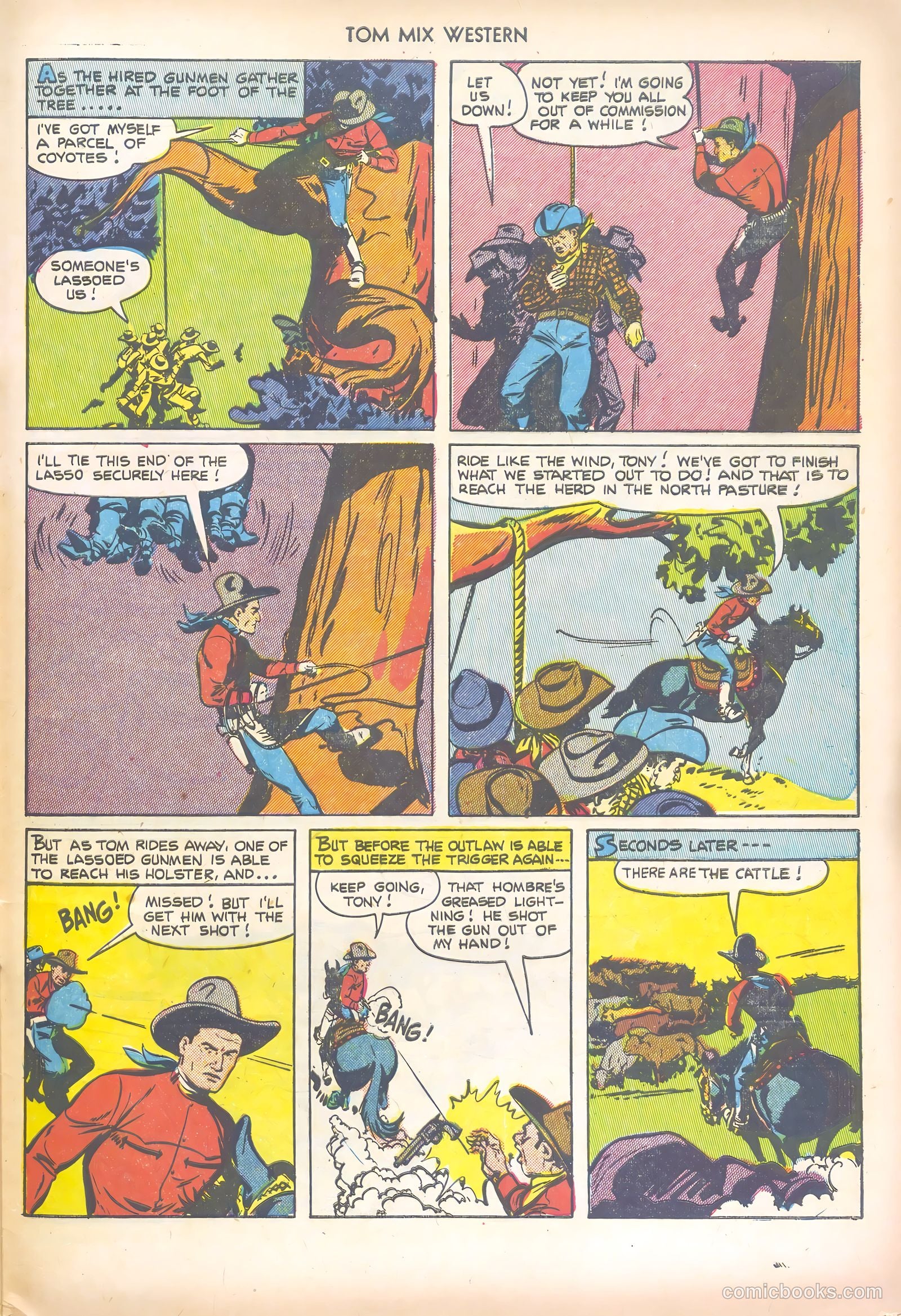 Tom Mix Western #51 — page 29 of 36