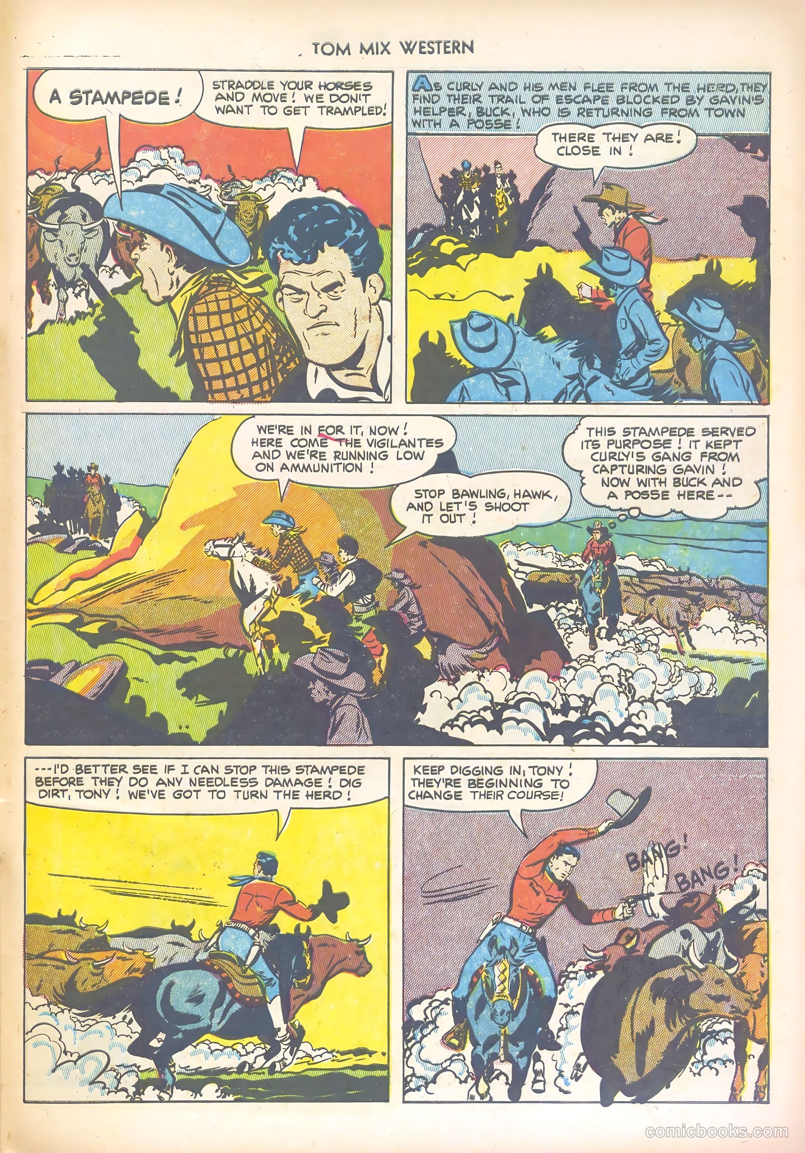 Tom Mix Western #51 — page 31 of 36
