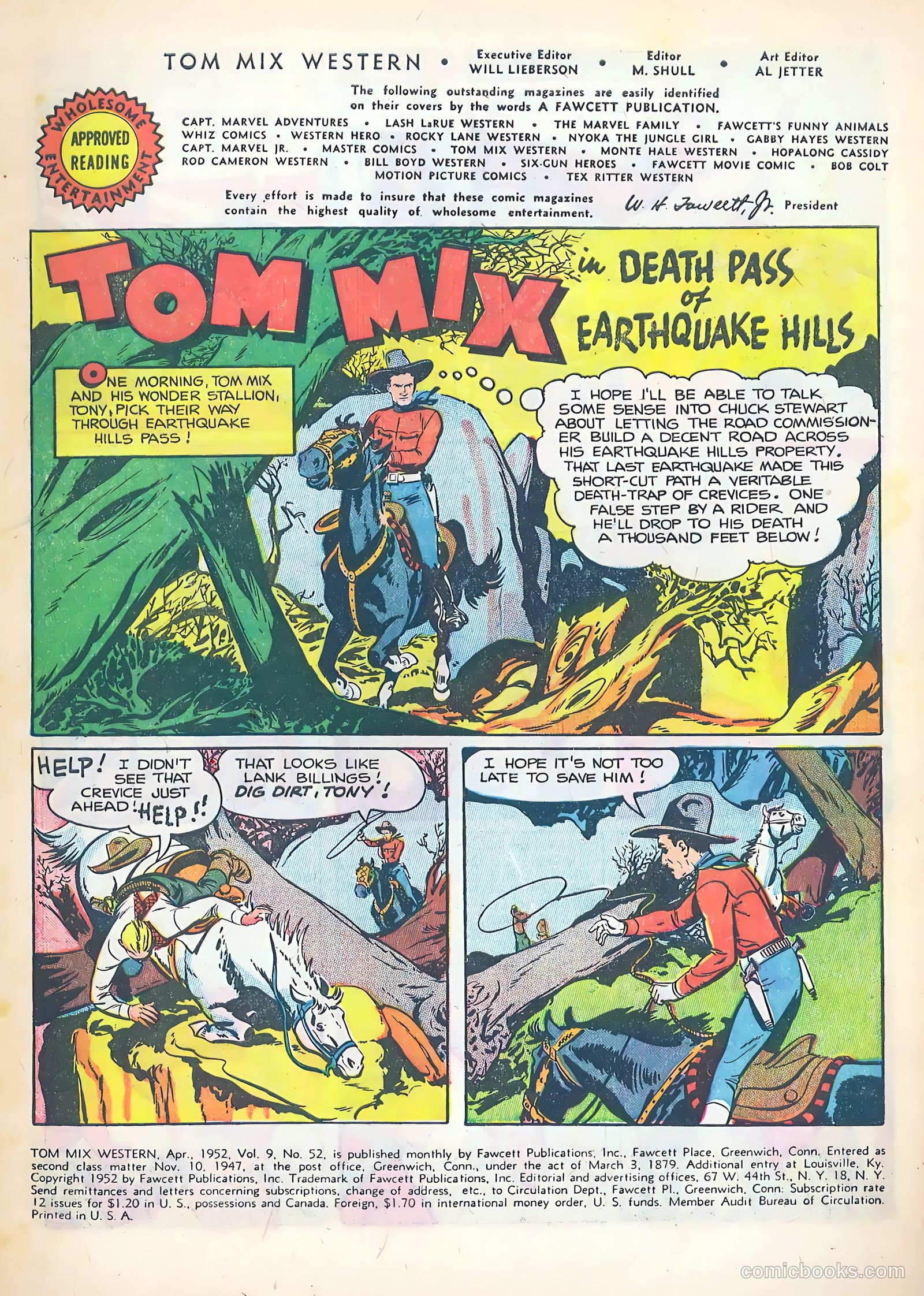 Tom Mix Western #52 — page 3 of 36
