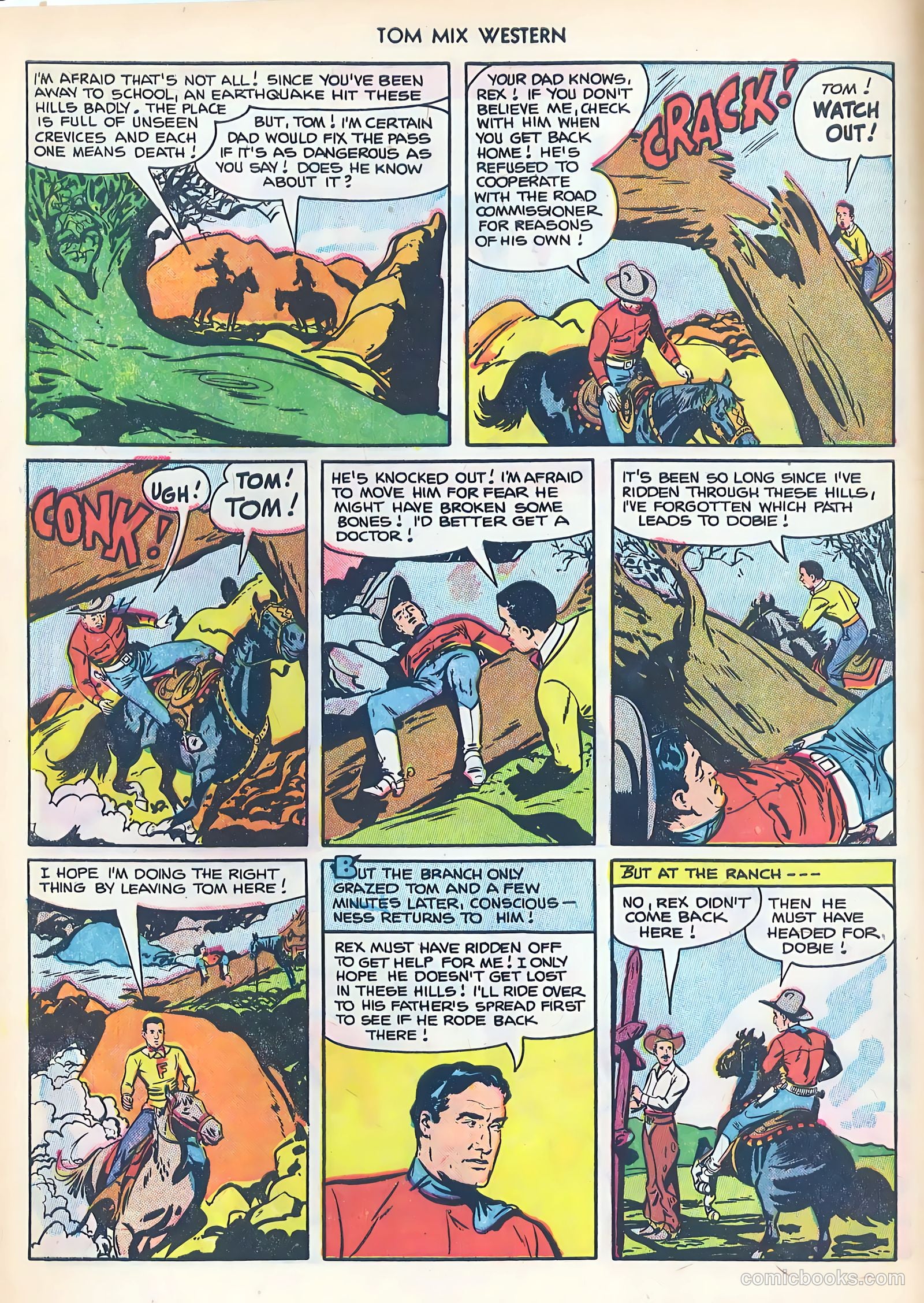 Tom Mix Western #52 — page 6 of 36