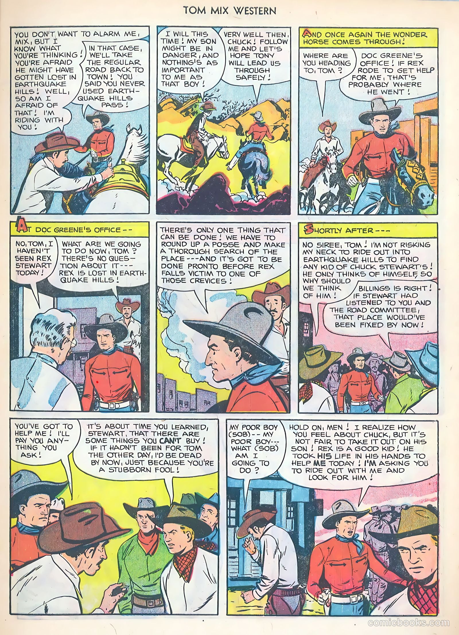 Tom Mix Western #52 — page 7 of 36
