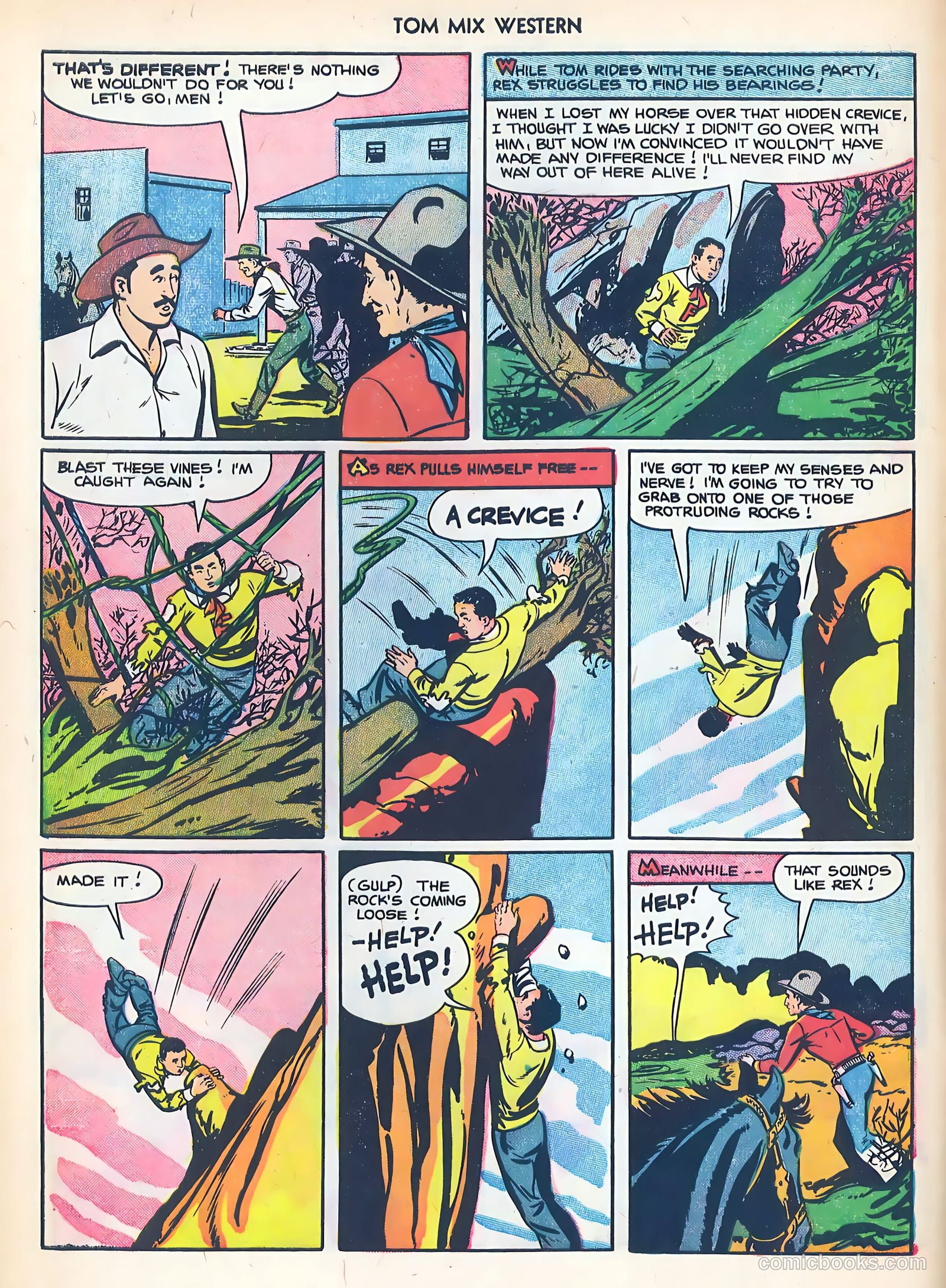 Tom Mix Western #52 — page 8 of 36