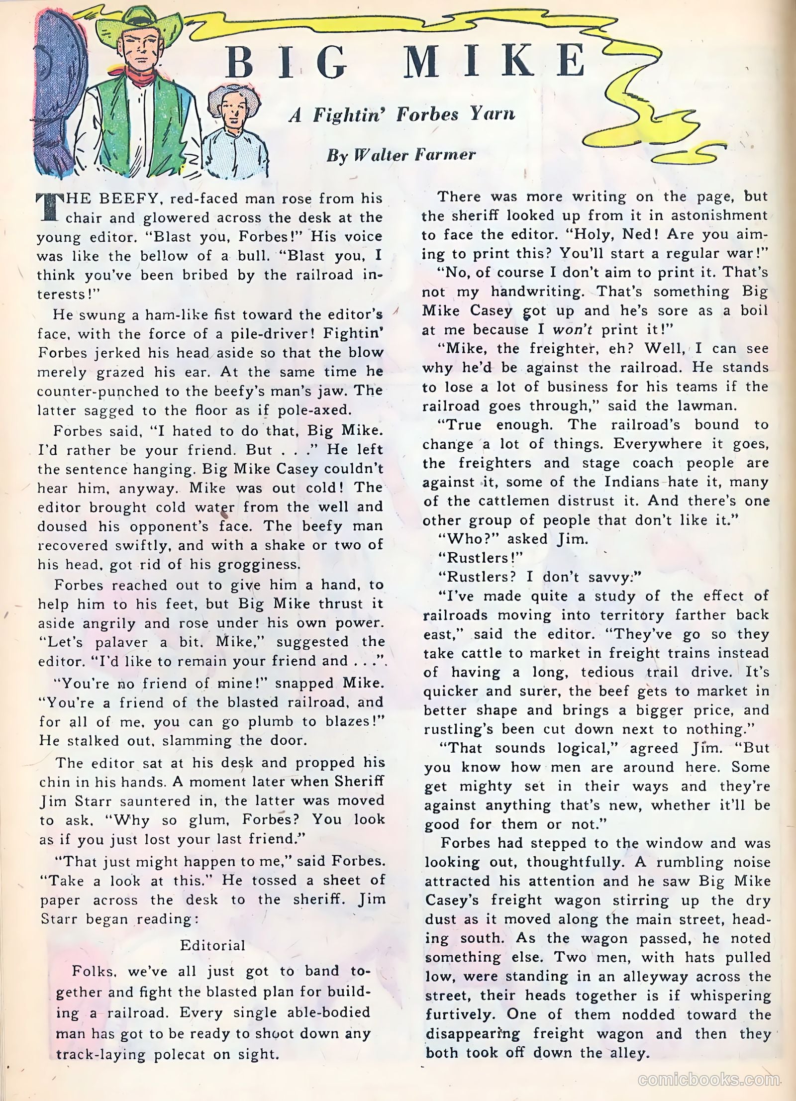 Tom Mix Western #52 — page 10 of 36