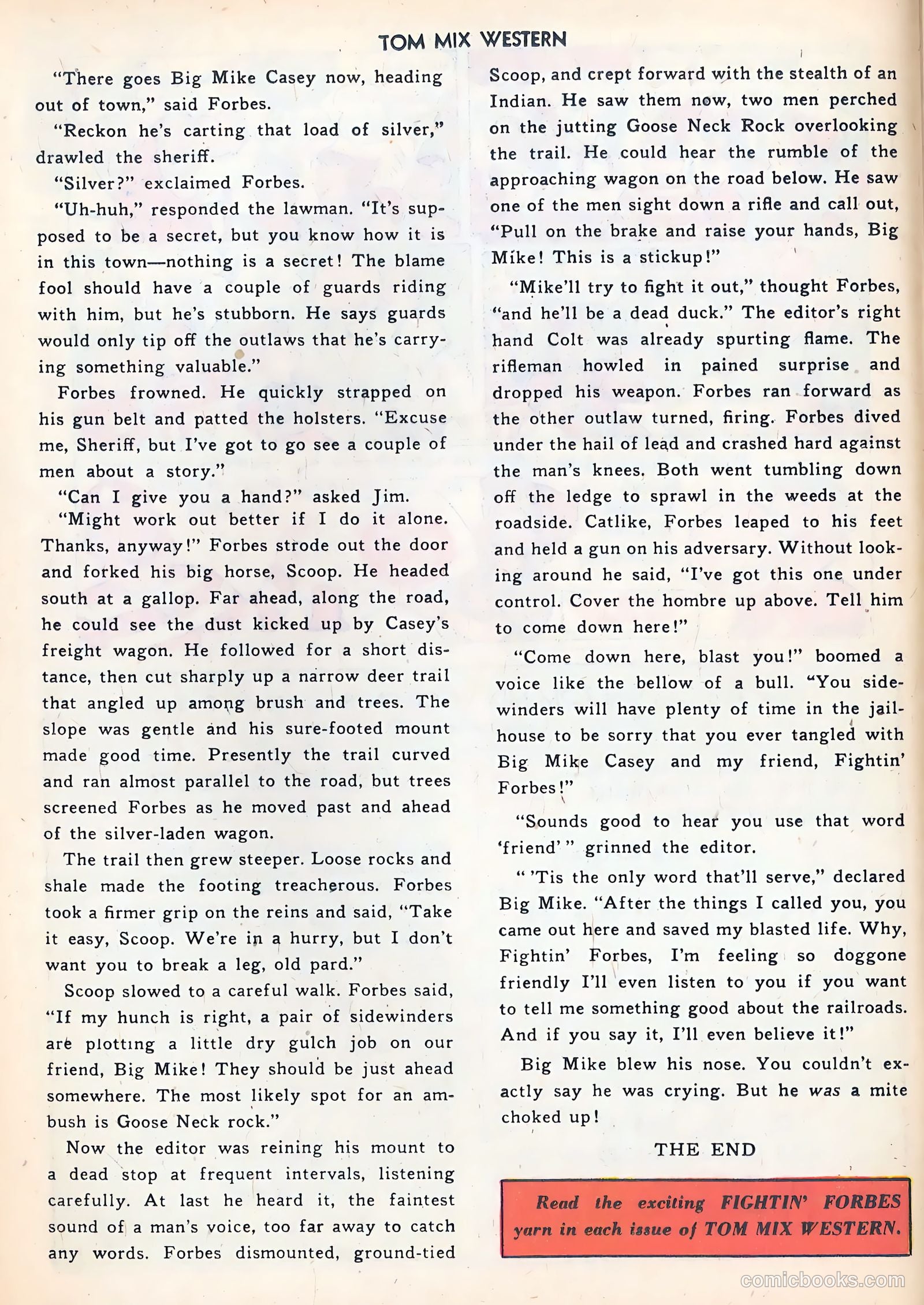 Tom Mix Western #52 — page 12 of 36