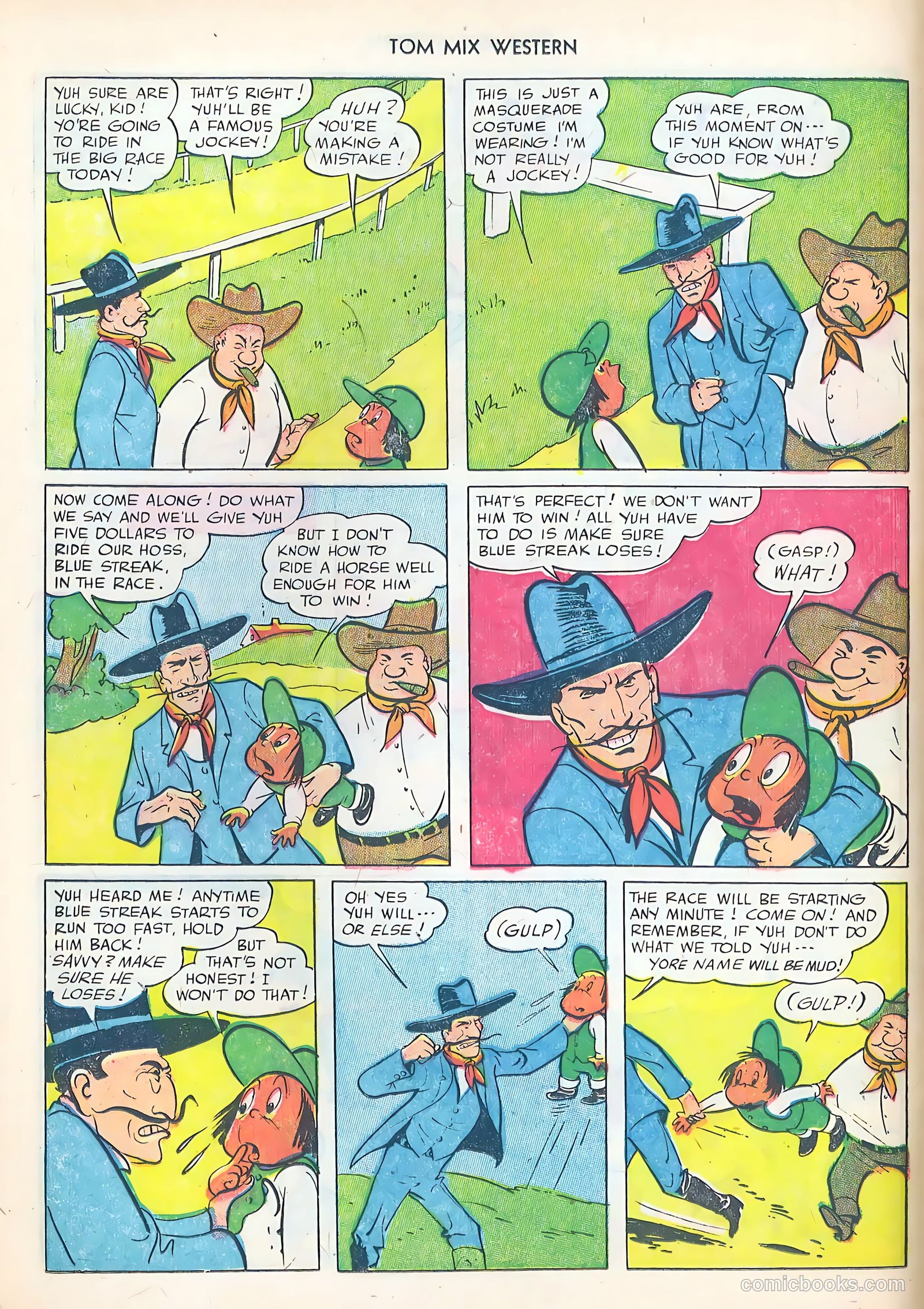 Tom Mix Western #52 — page 14 of 36