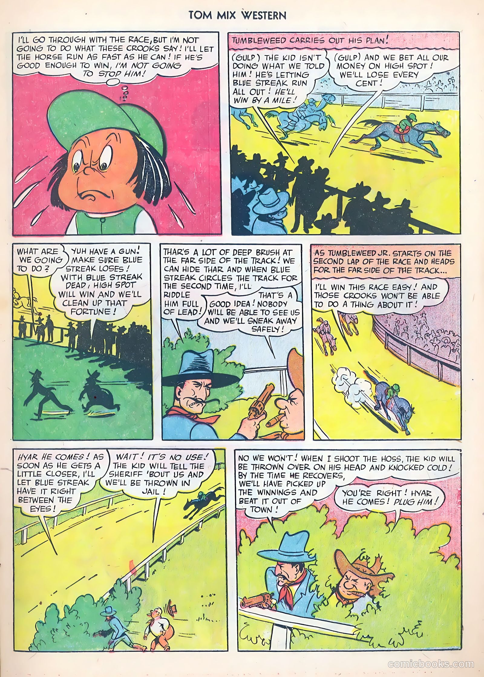 Tom Mix Western #52 — page 15 of 36