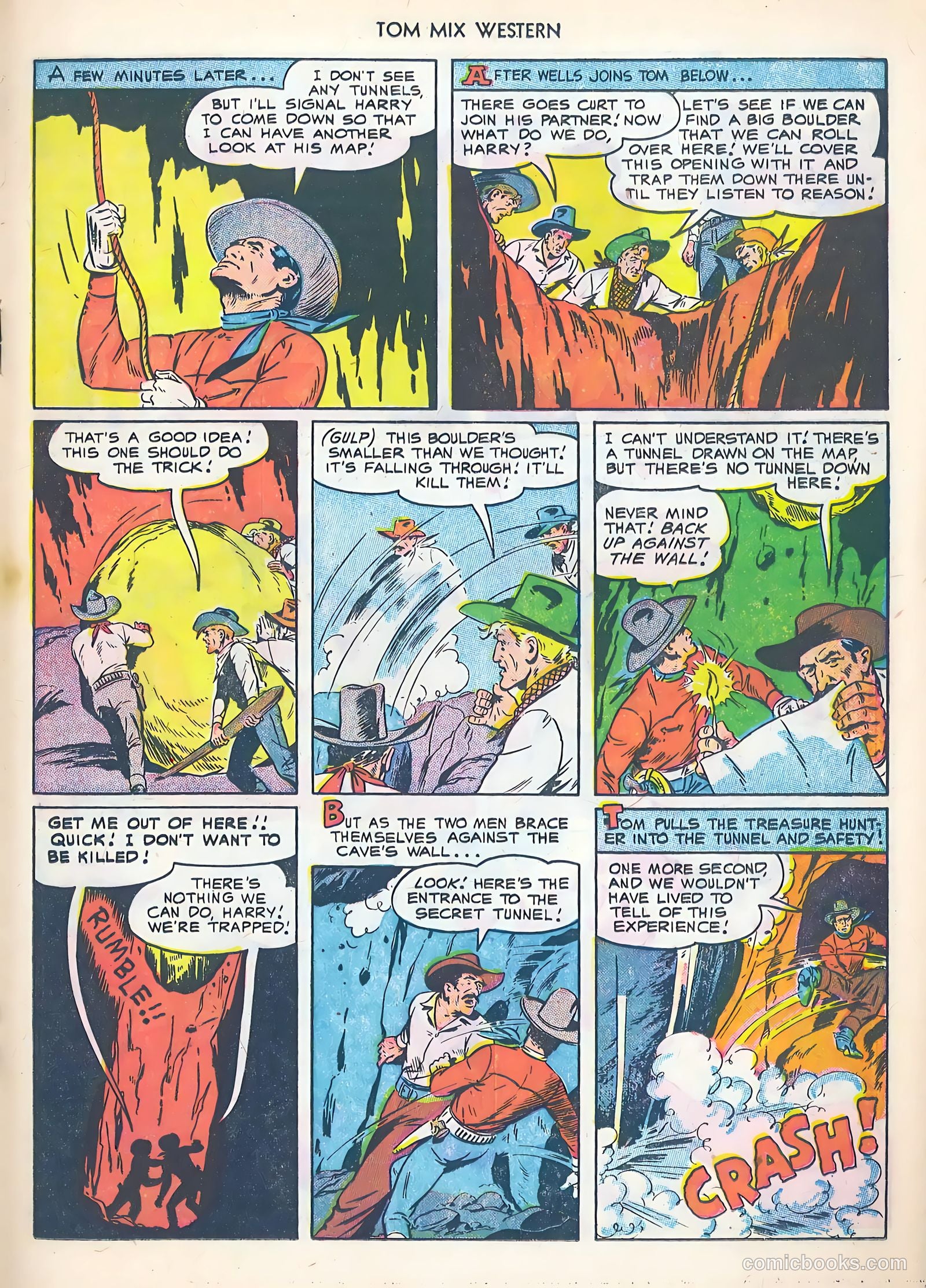 Tom Mix Western #52 — page 19 of 36