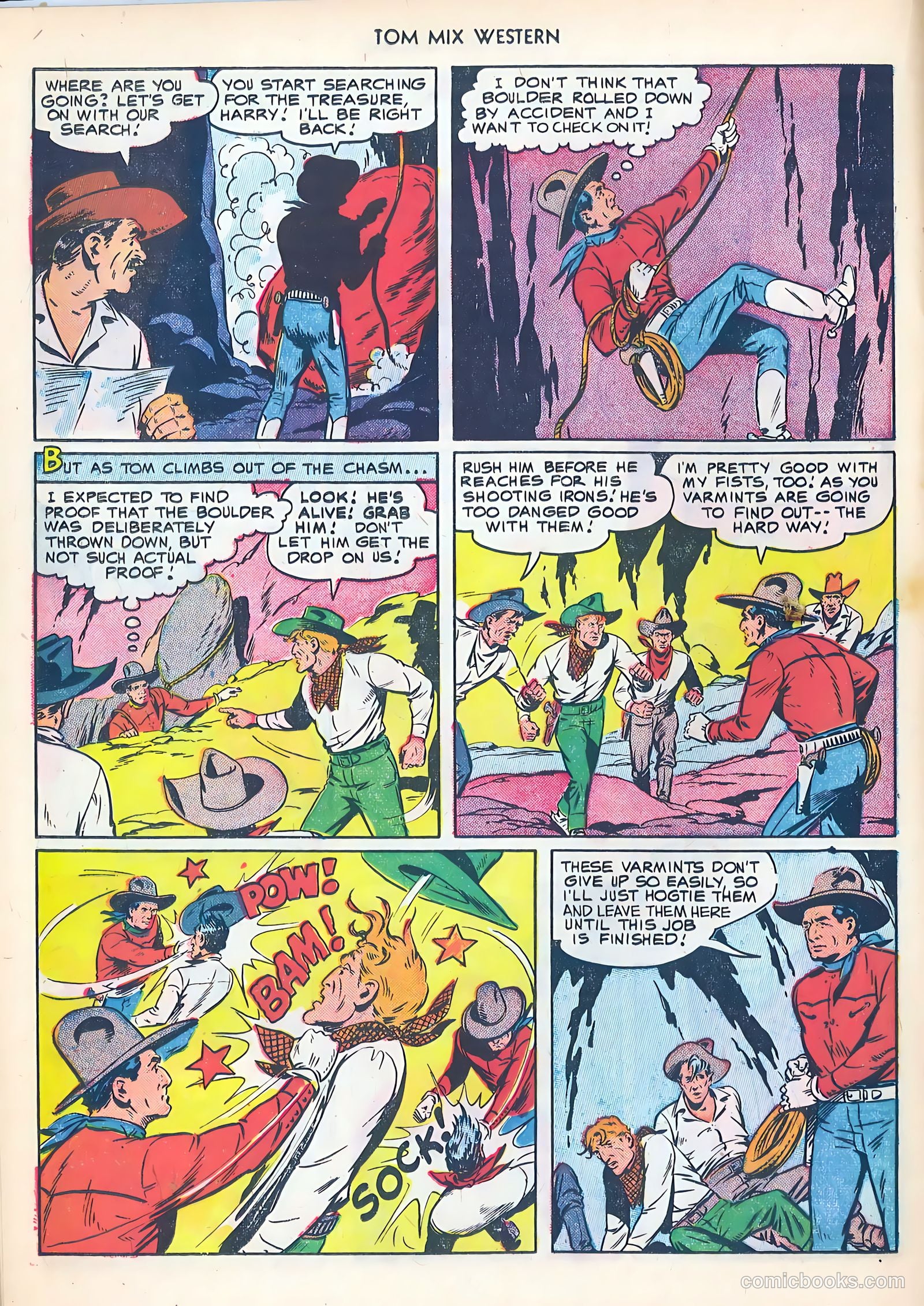 Tom Mix Western #52 — page 20 of 36