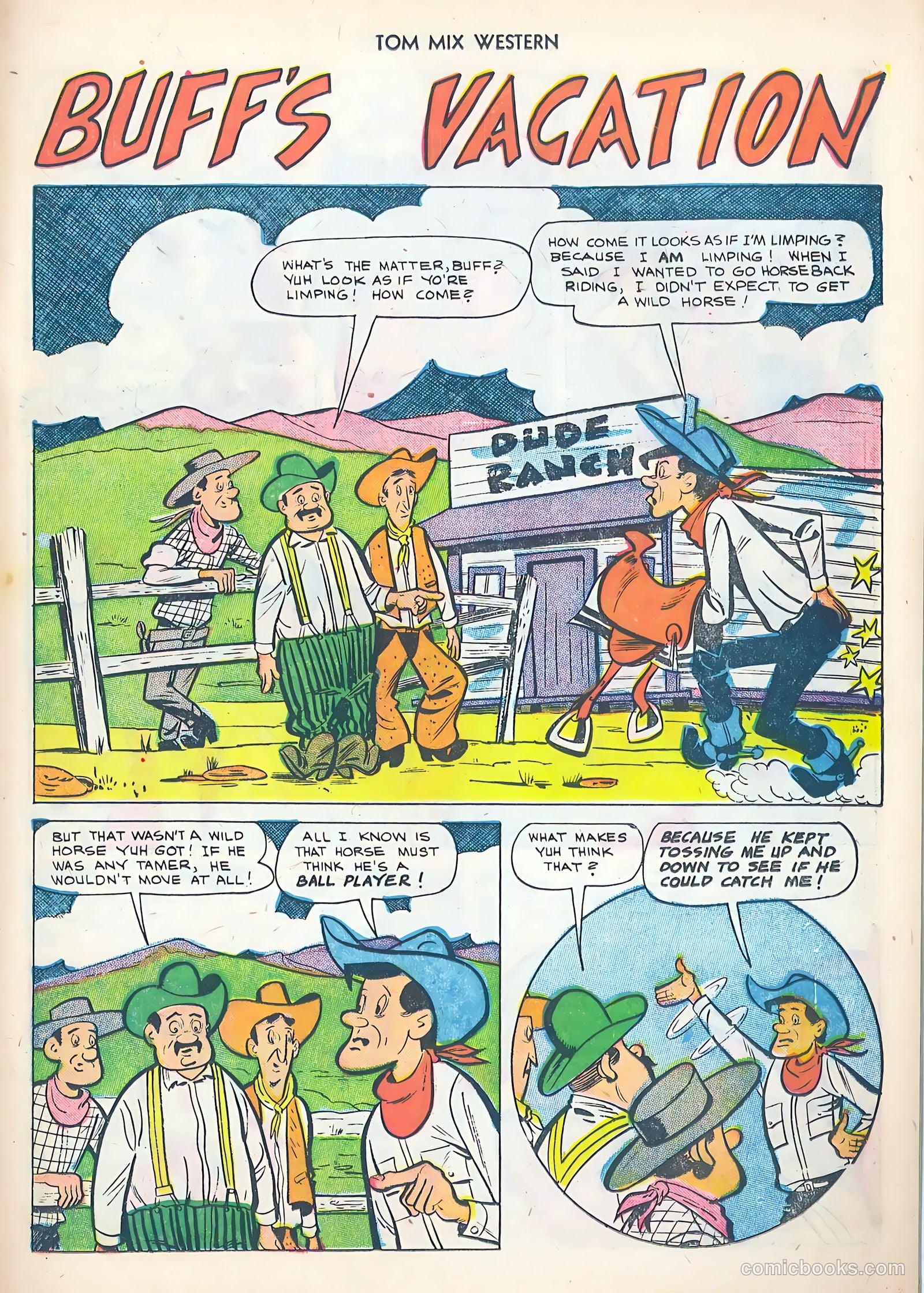Tom Mix Western #52 — page 23 of 36