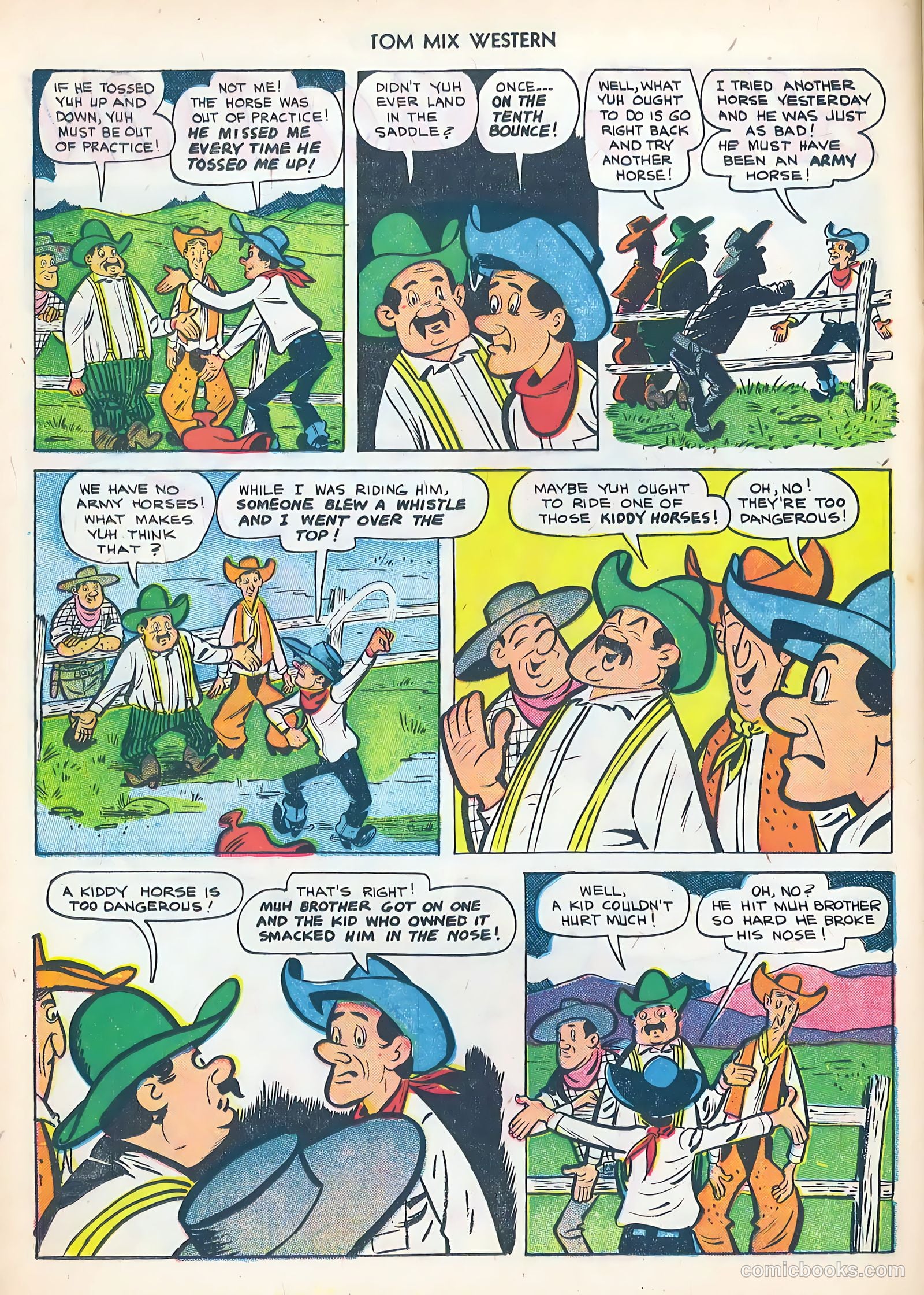 Tom Mix Western #52 — page 24 of 36