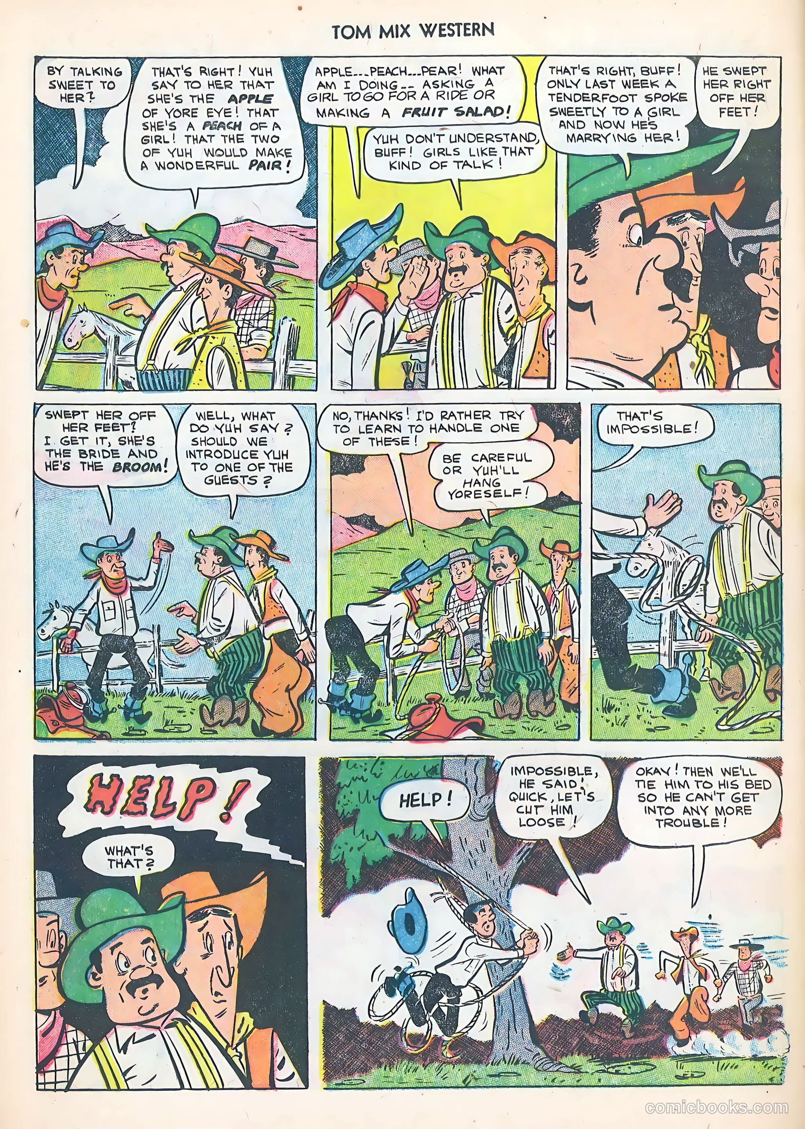 Tom Mix Western #52 — page 26 of 36