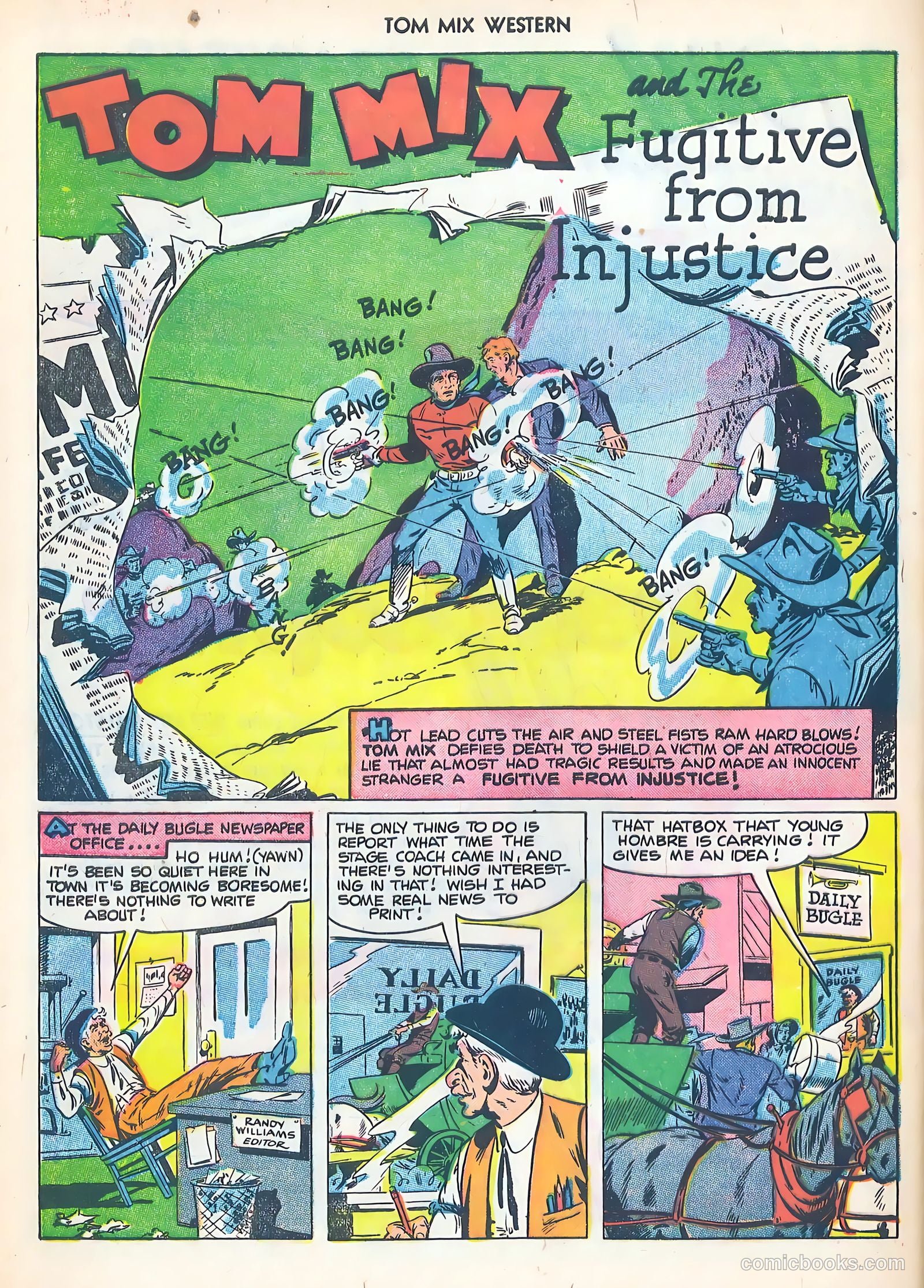 Tom Mix Western #52 — page 28 of 36