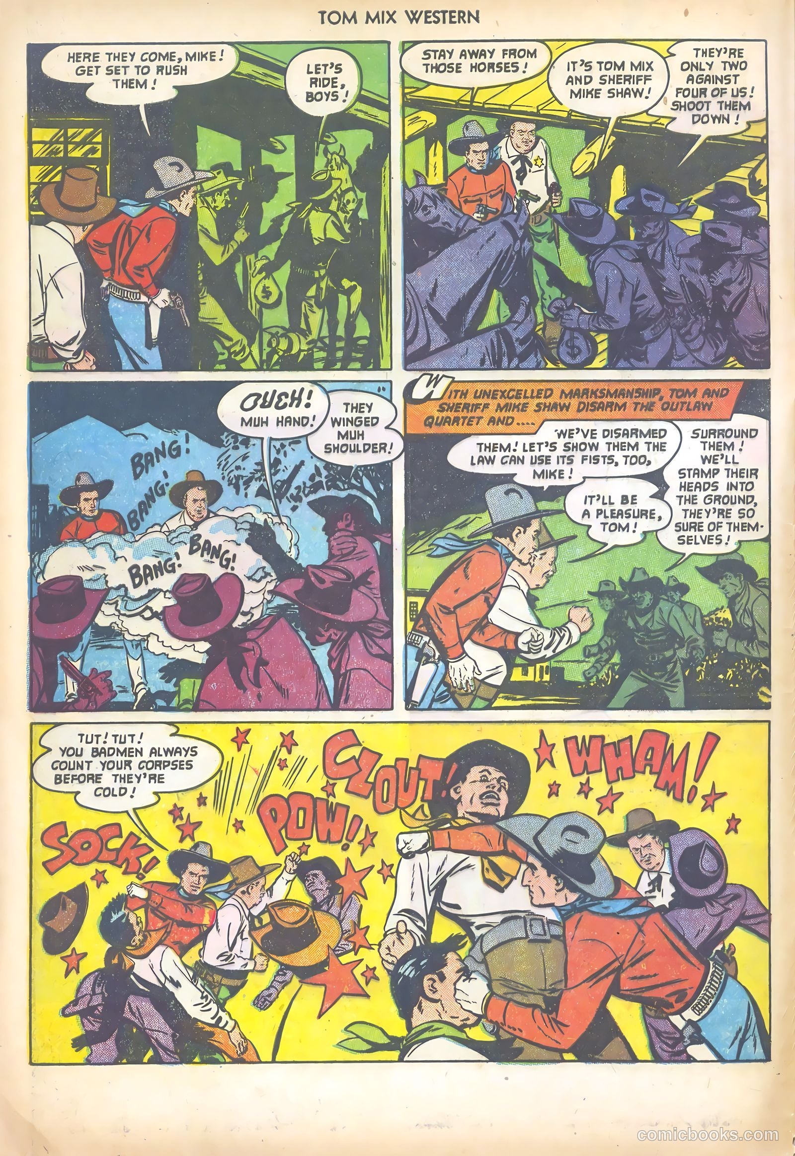 Tom Mix Western #53 — page 4 of 36