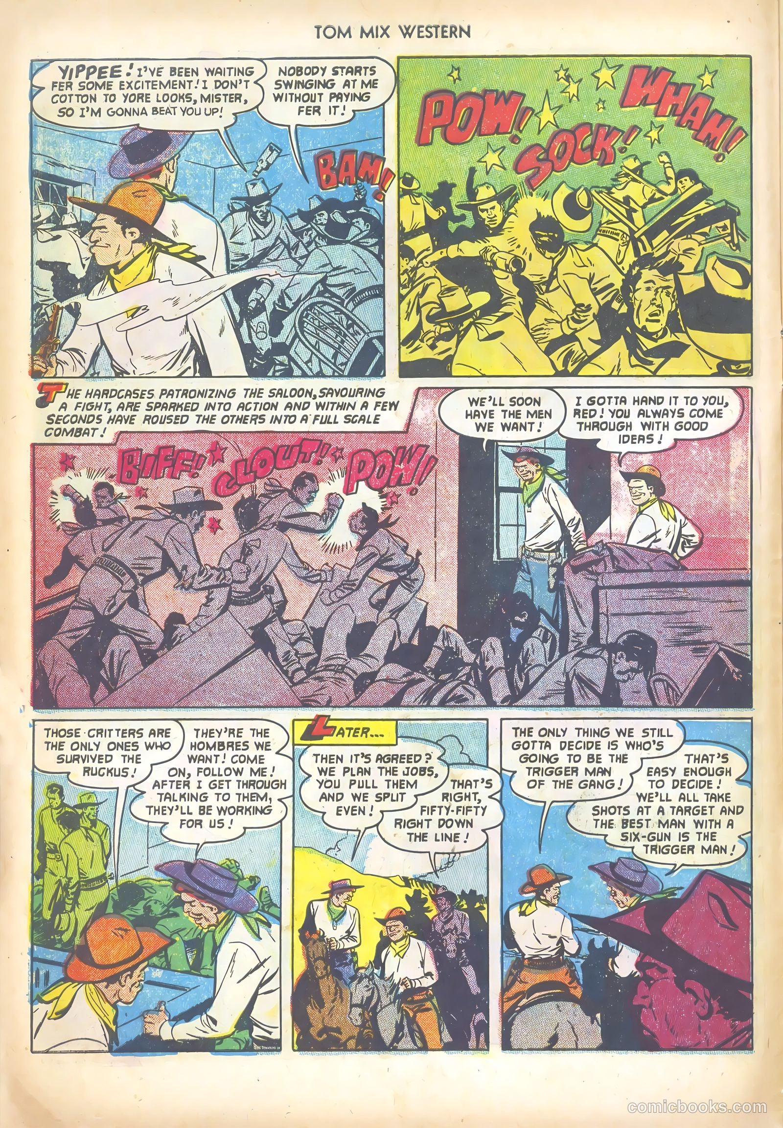 Tom Mix Western #53 — page 6 of 36