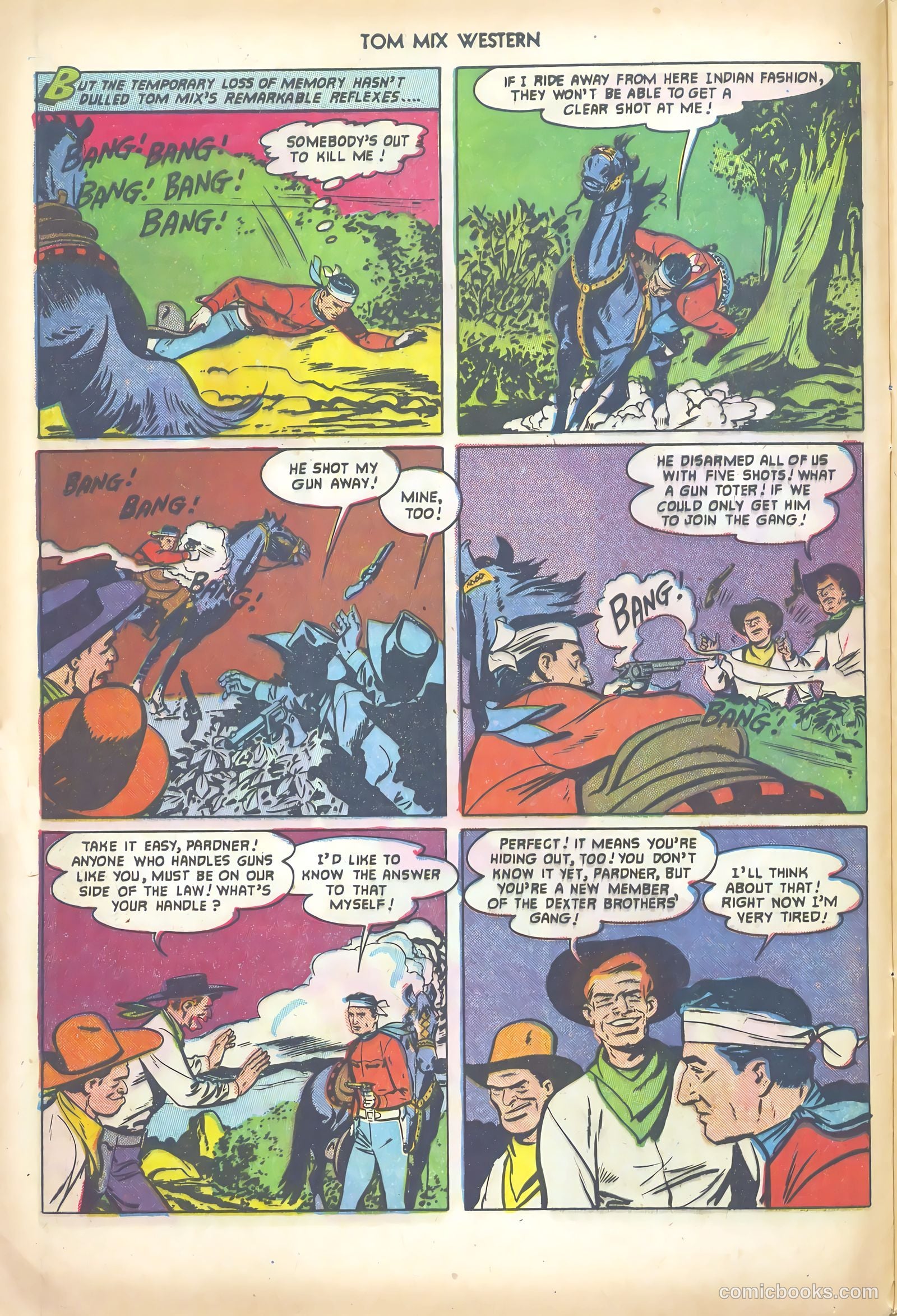 Tom Mix Western #53 — page 8 of 36