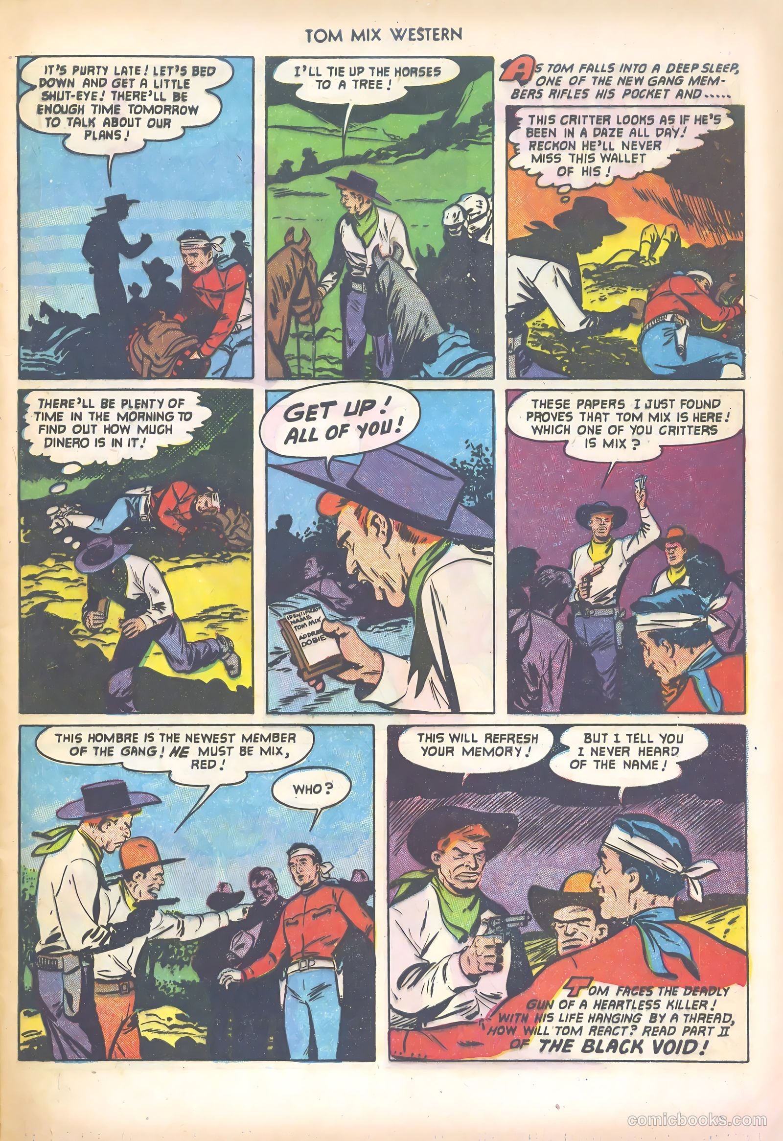 Tom Mix Western #53 — page 9 of 36