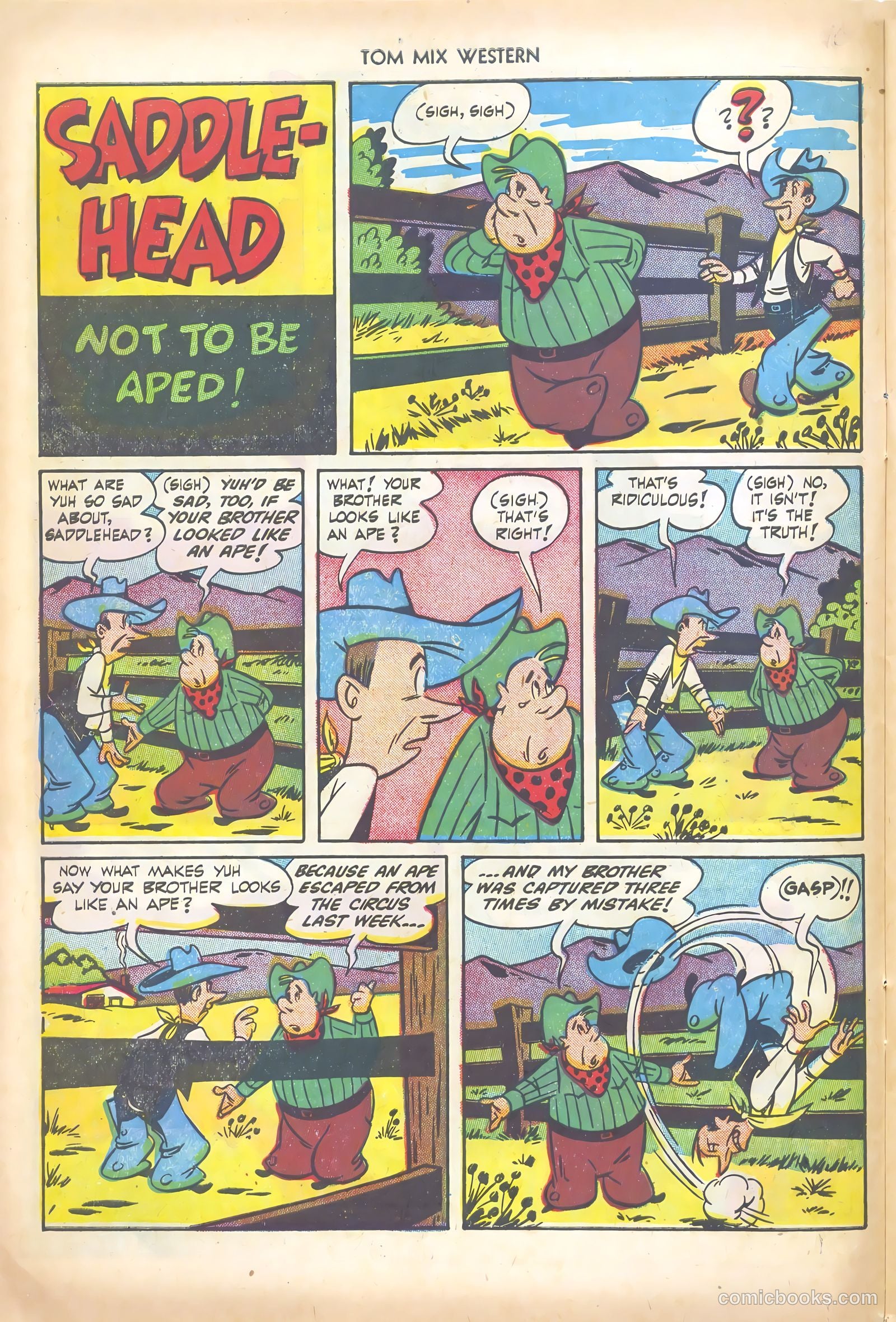 Tom Mix Western #53 — page 10 of 36