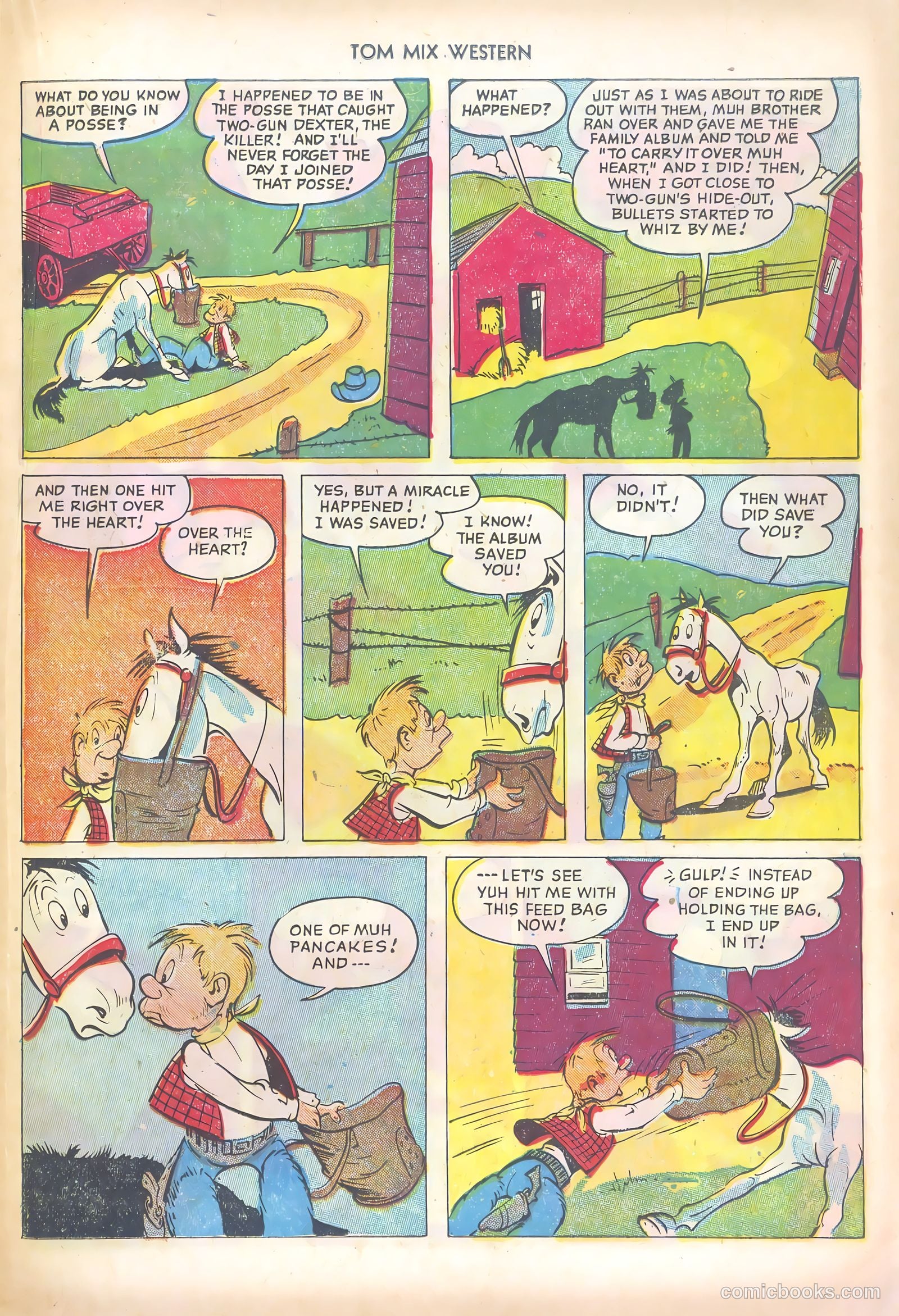 Tom Mix Western #53 — page 15 of 36