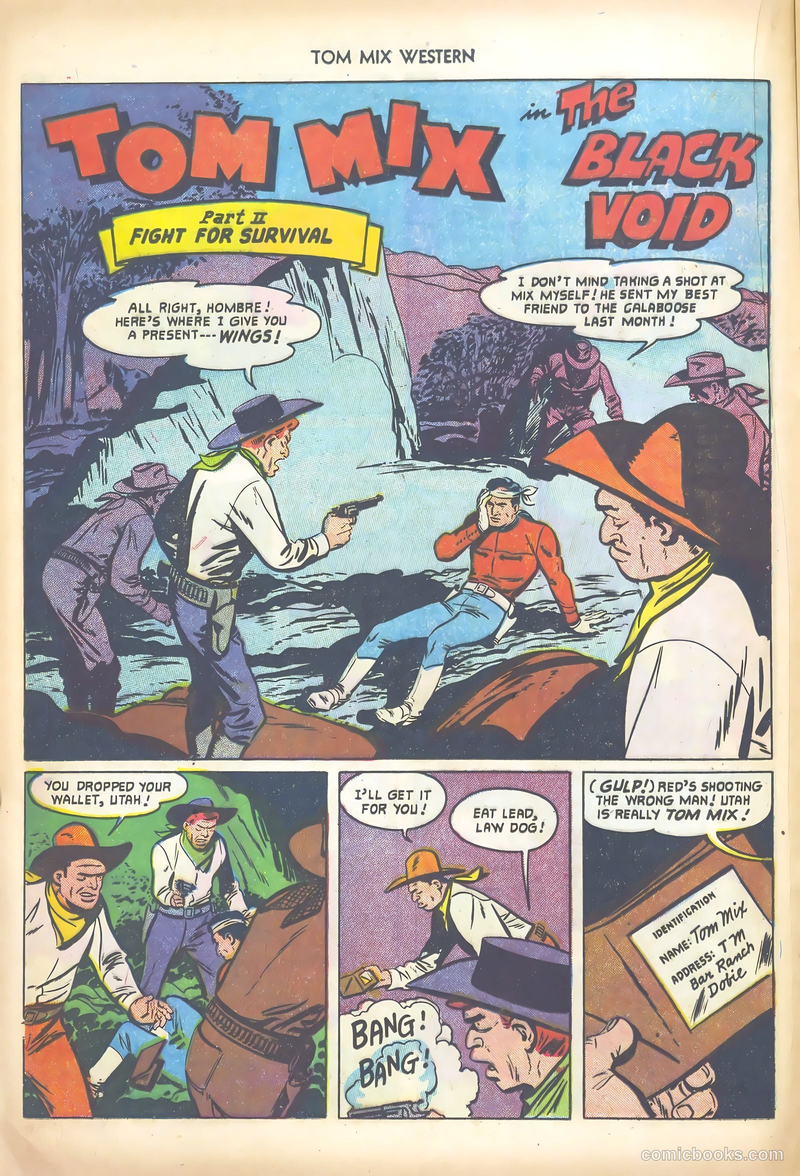 Tom Mix Western #53 — page 16 of 36